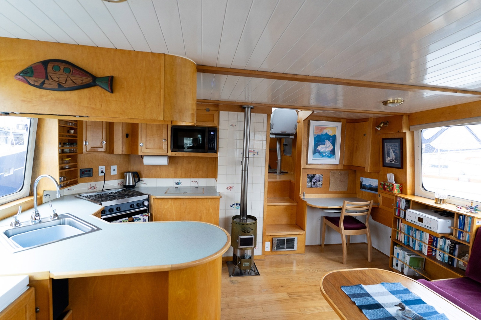 43' 1997 Custom Steel Trawler 43