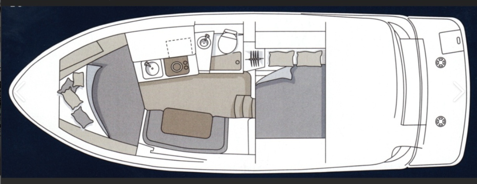 Yasmine III 29ft Four Winns Yacht For Sale