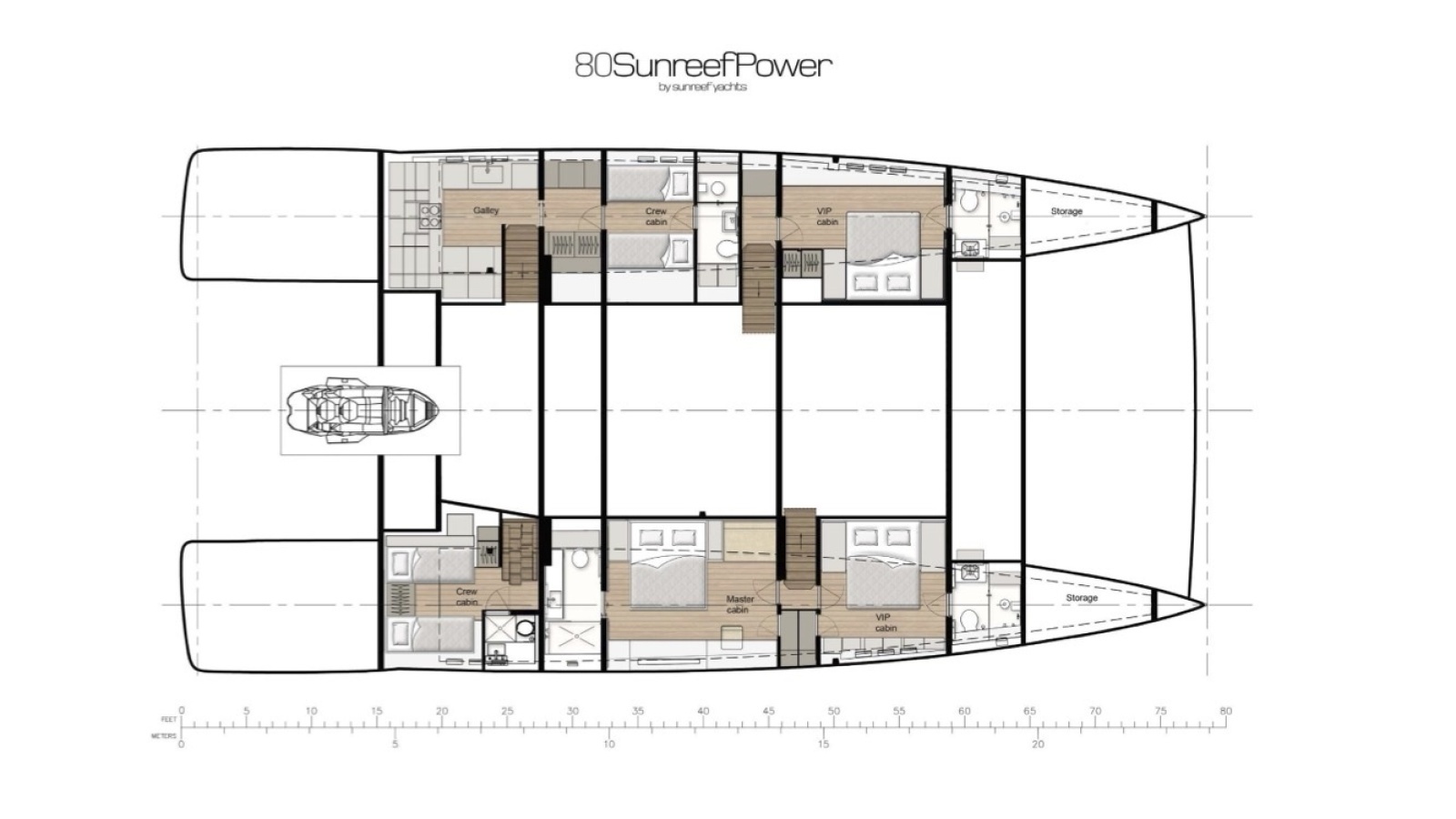 80ft Sunreef Yacht For Sale