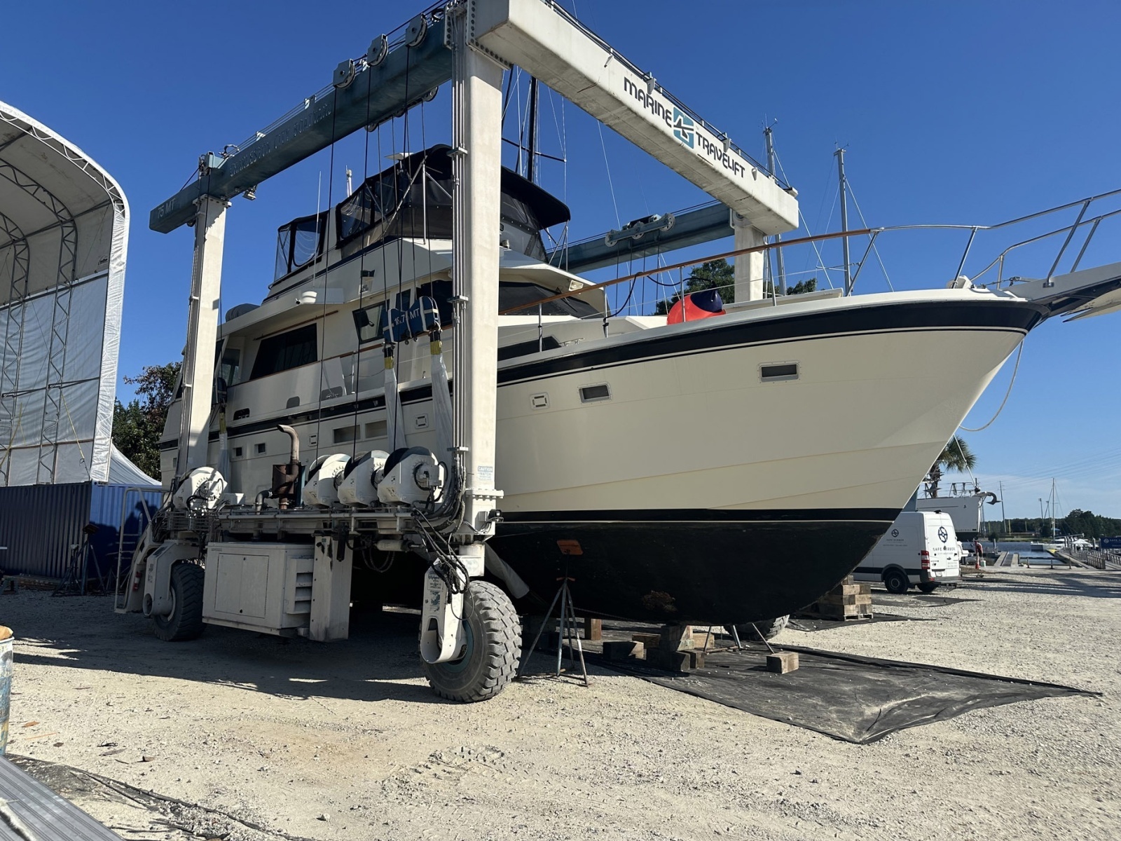 Lady Melan 54ft Hatteras Yacht For Sale