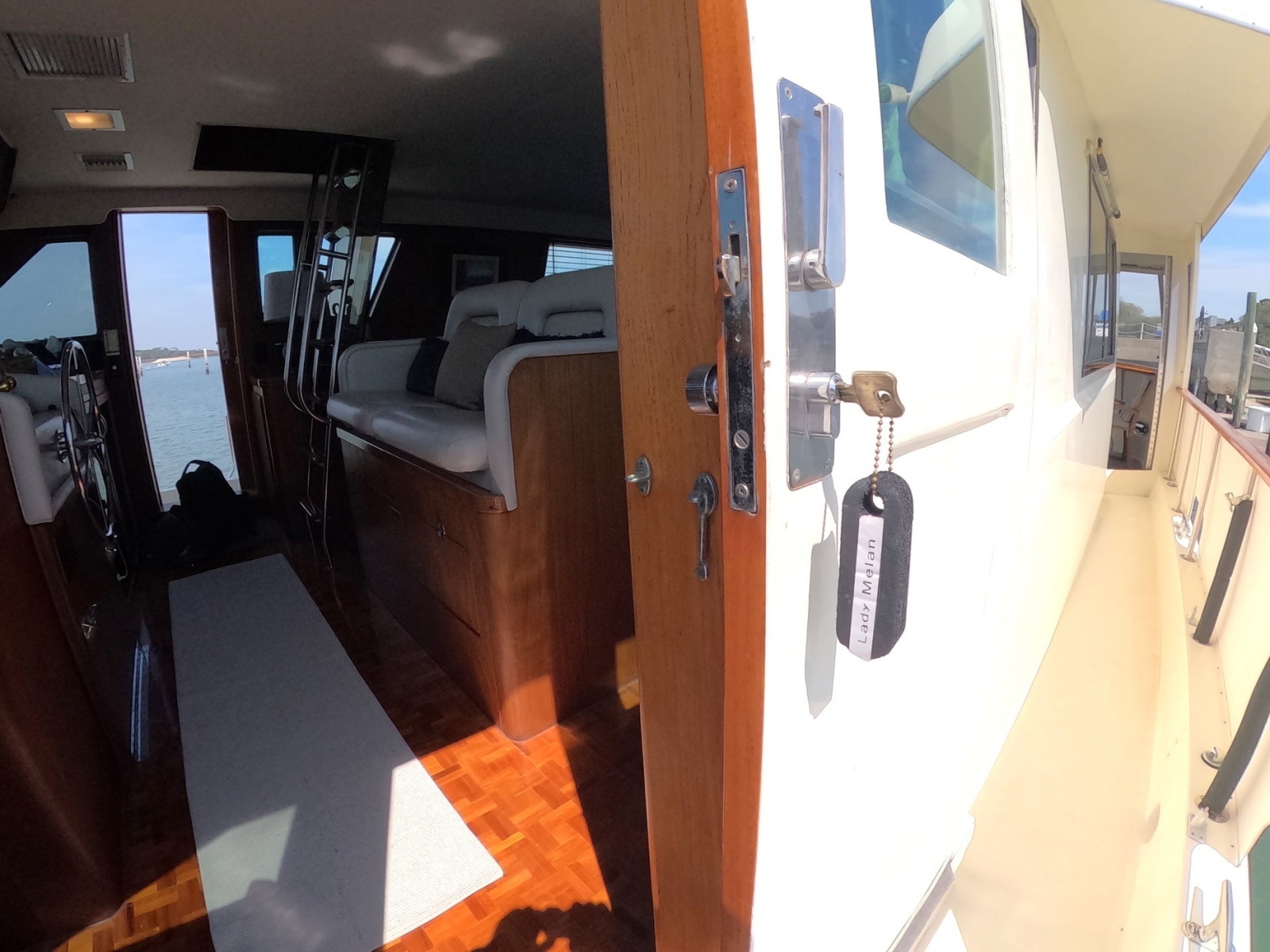 Lady Melan 54ft Hatteras Yacht For Sale