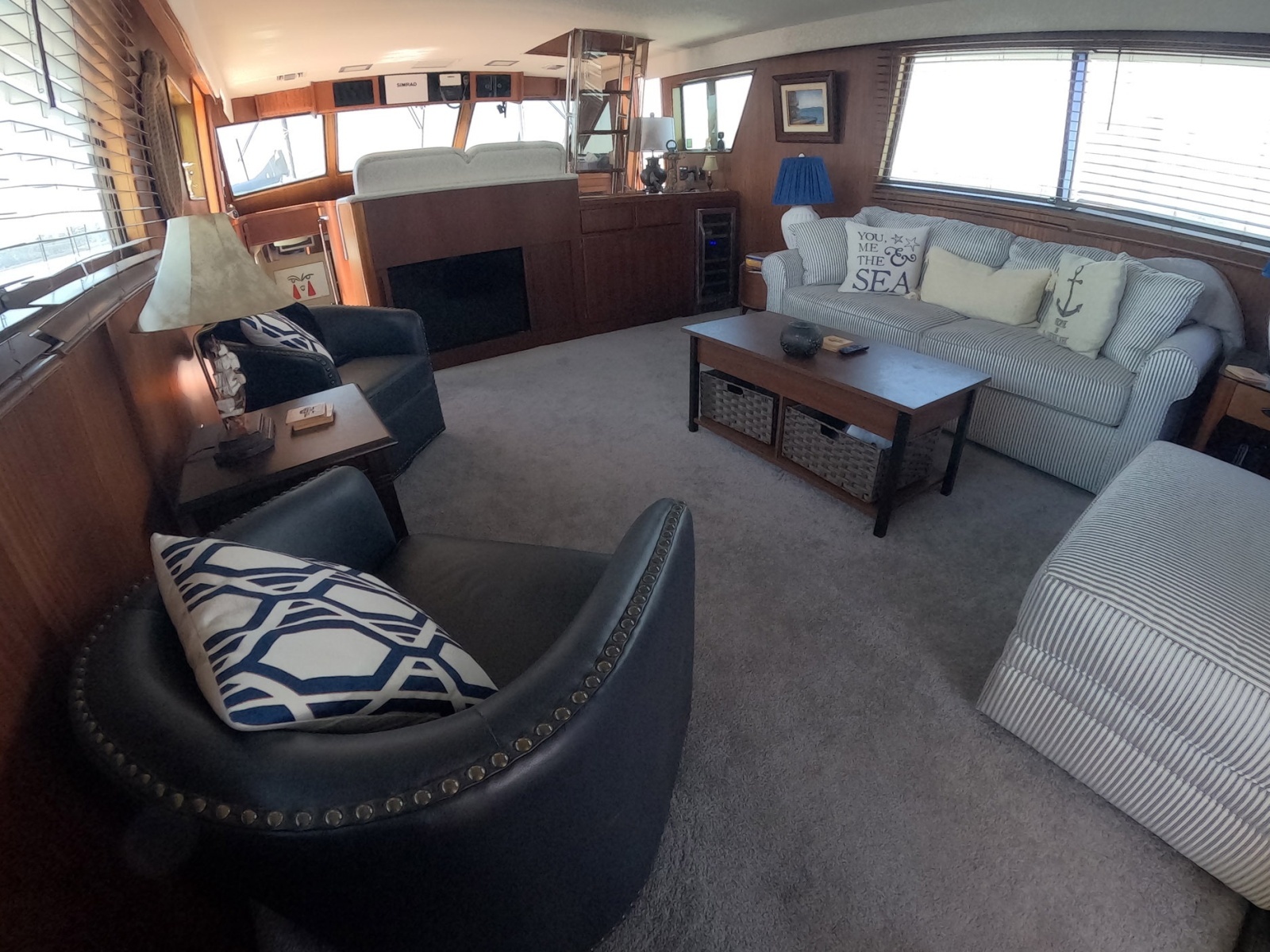 Lady Melan 54ft Hatteras Yacht For Sale