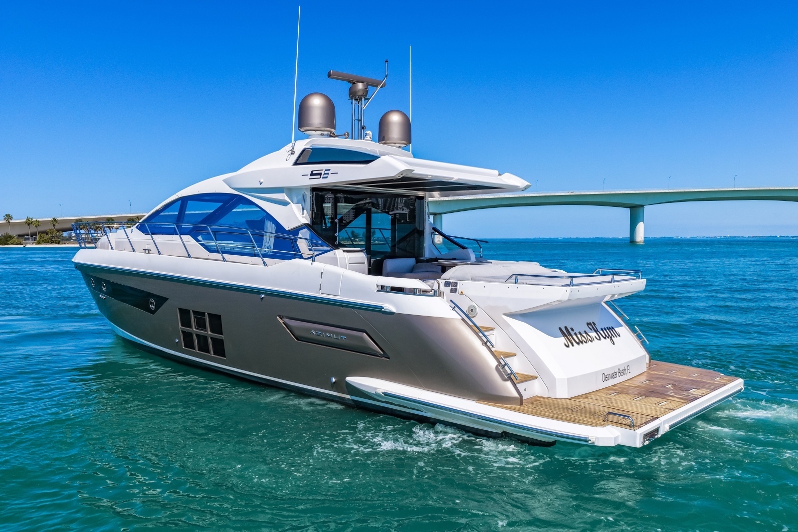 Miss Kym 59ft Azimut Yacht For Sale