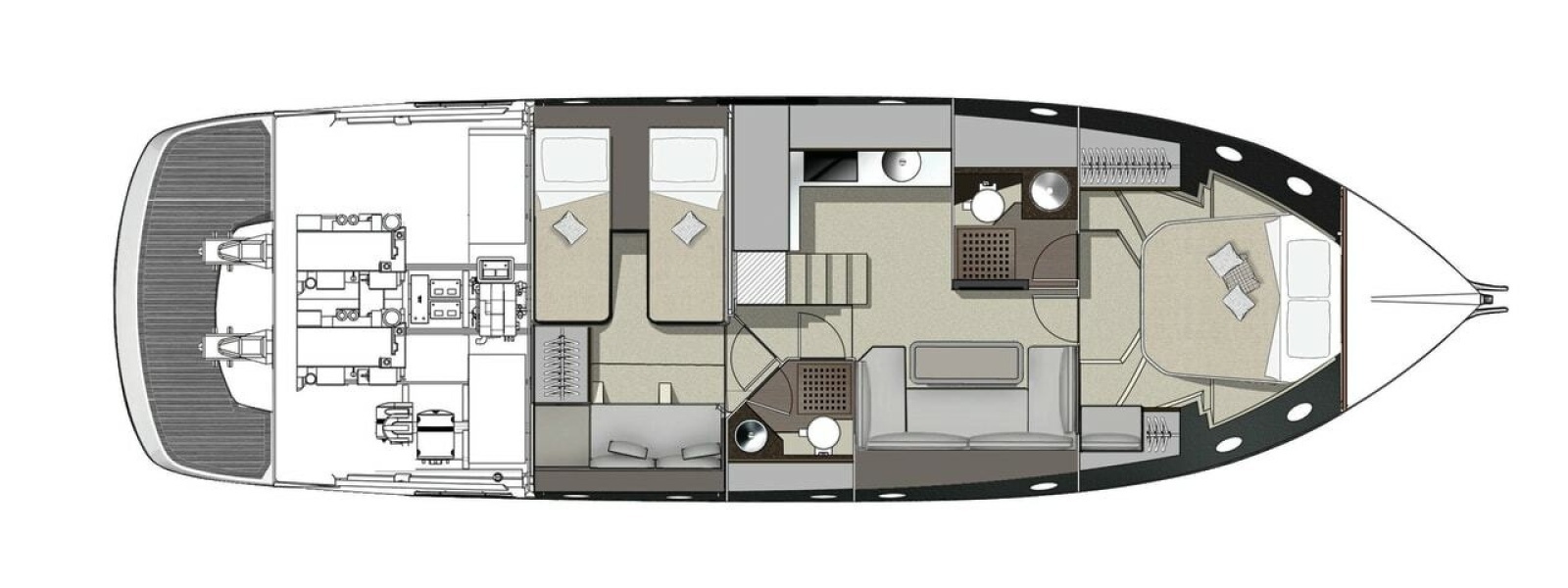 2014 Cranchi M44 HT Hard Top