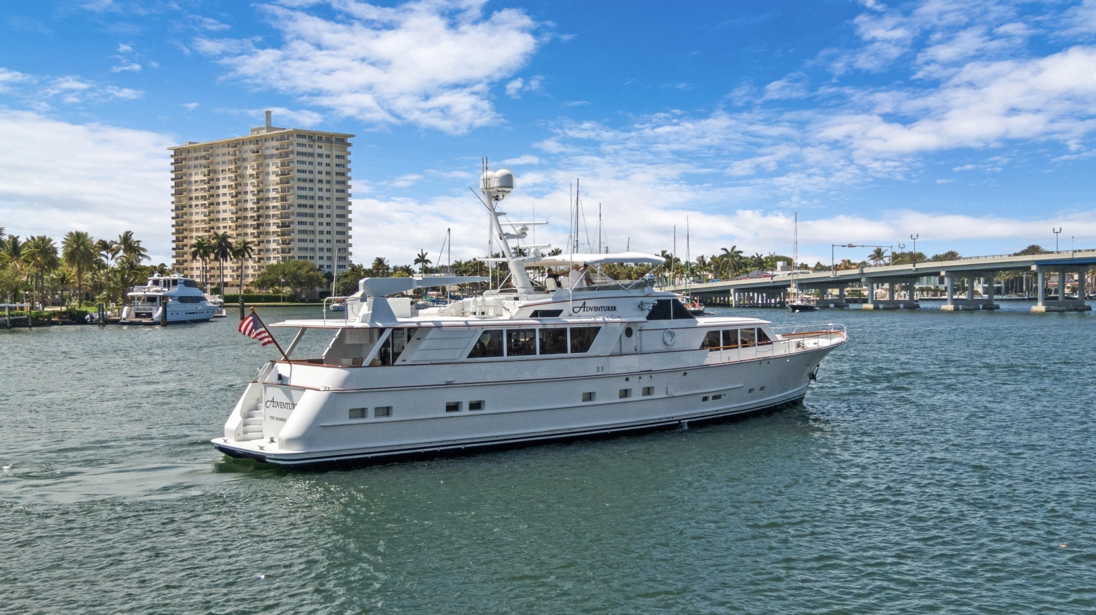 ADVENTURER 95ft Burger Yacht For Sale