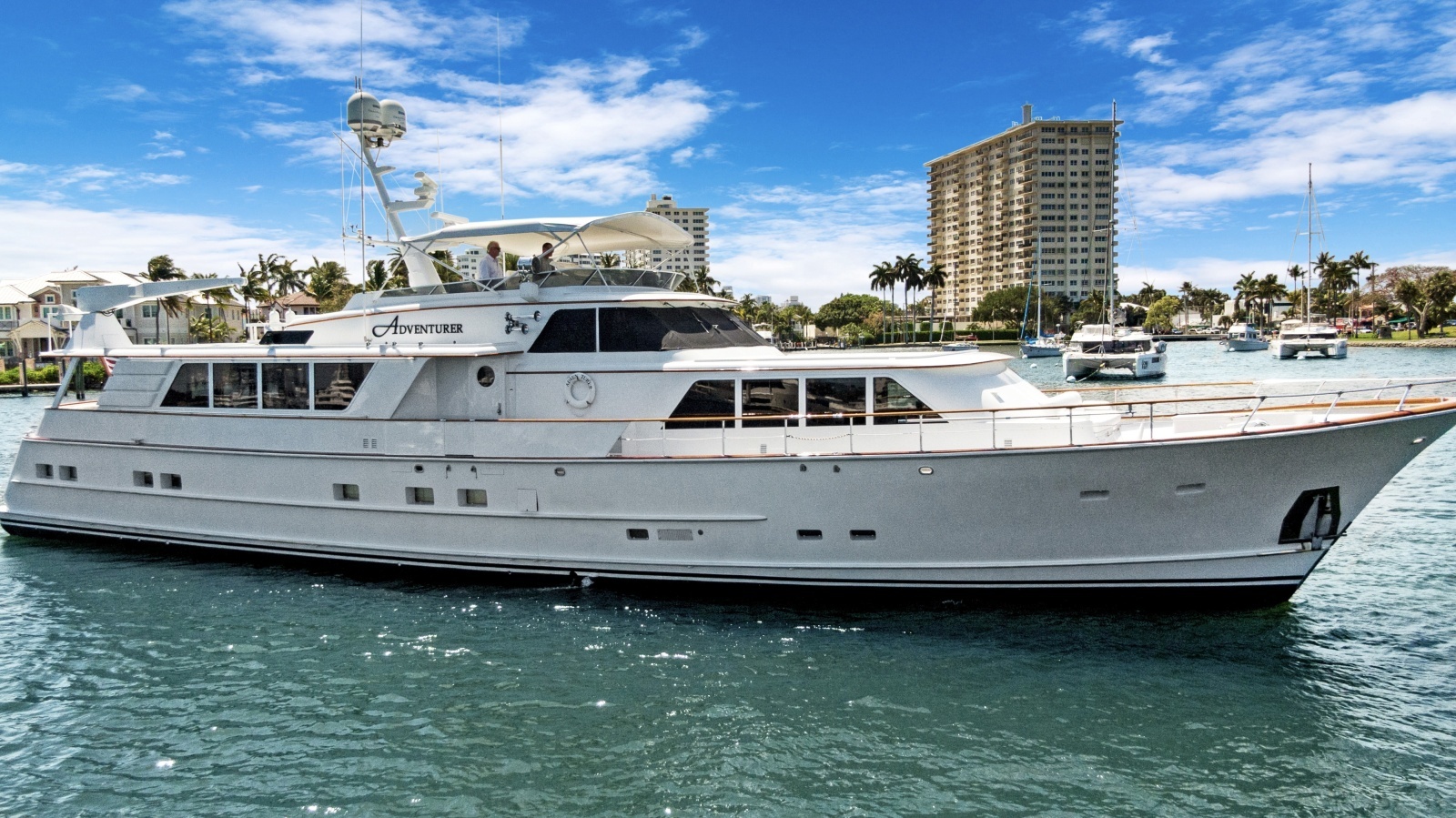 ADVENTURER 95ft Burger Yacht For Sale