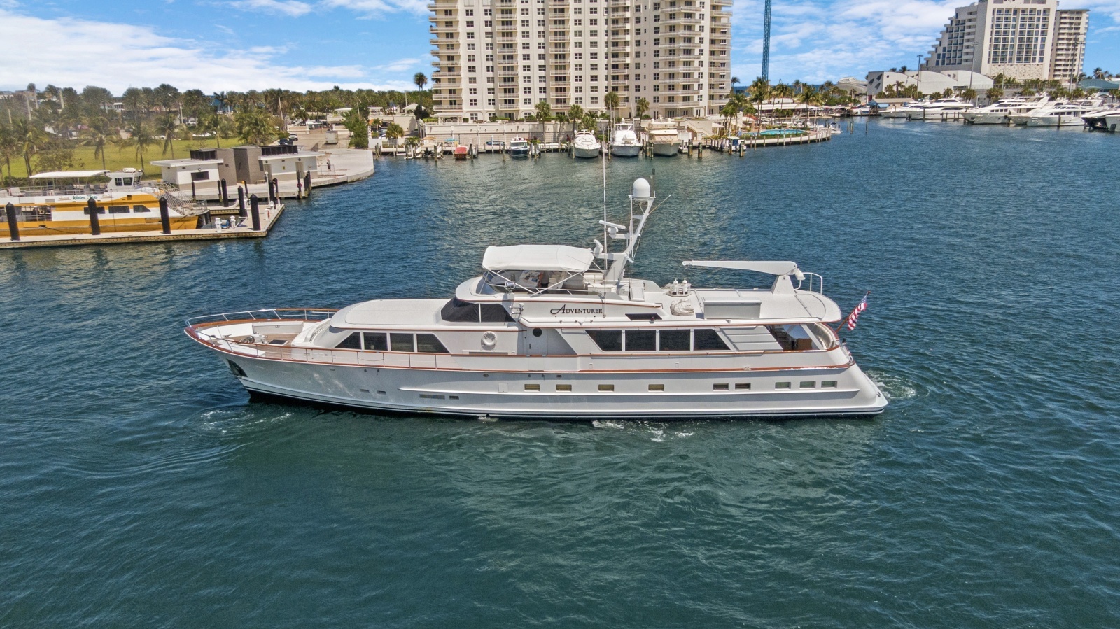 ADVENTURER 95ft Burger Yacht For Sale
