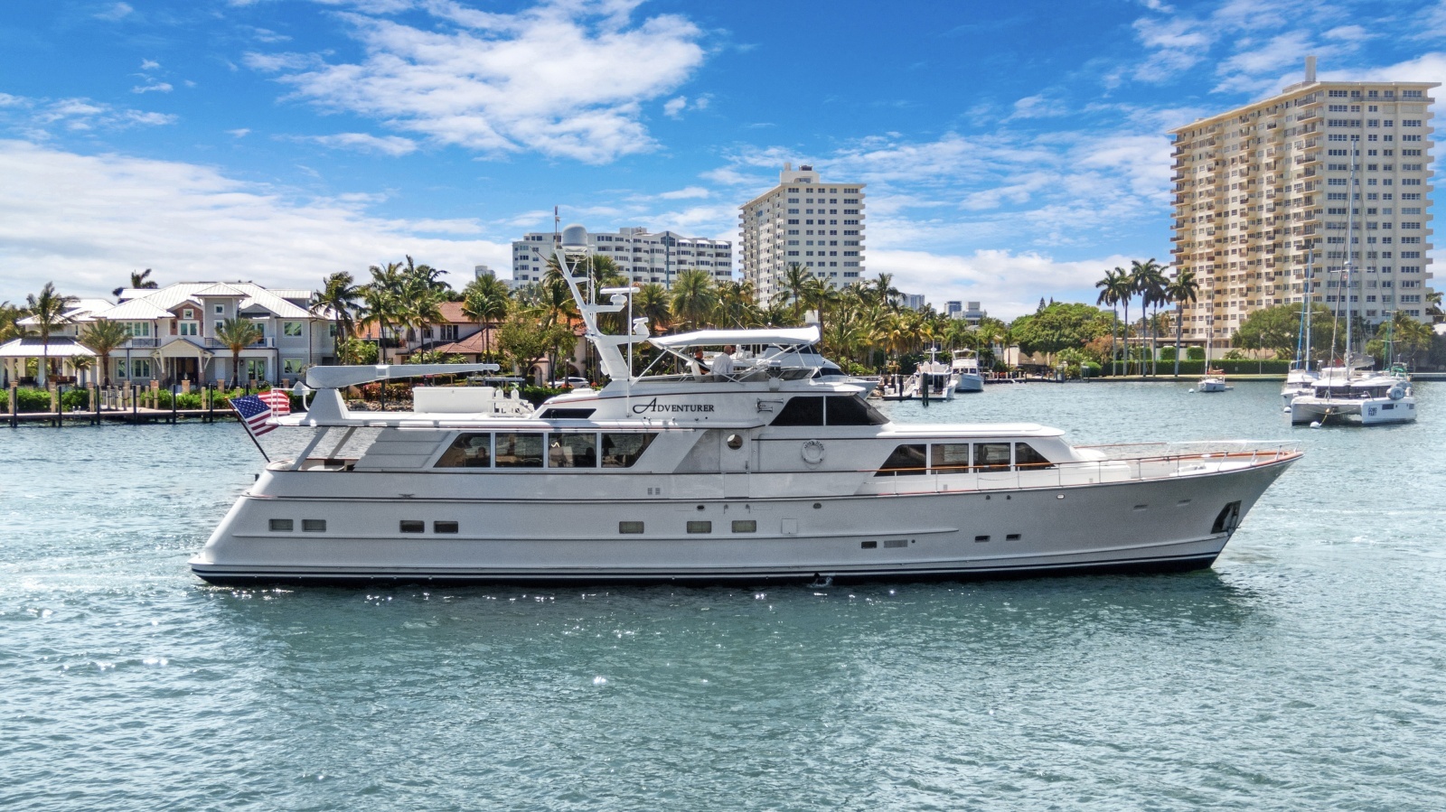 ADVENTURER 95ft Burger Yacht For Sale