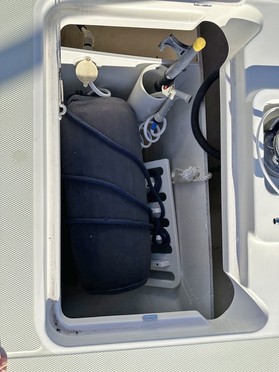 Foredeck Storage Locker