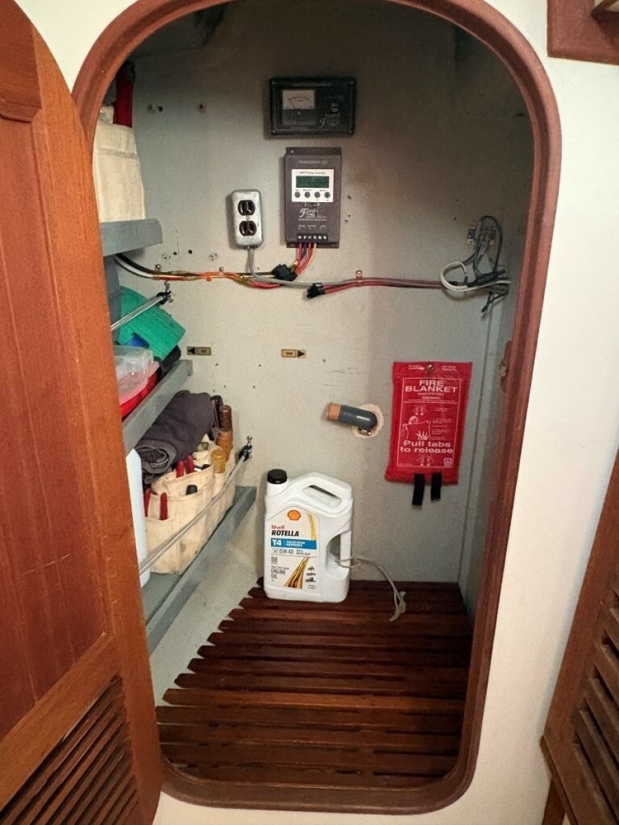 Aft Storage and Mechanical Area