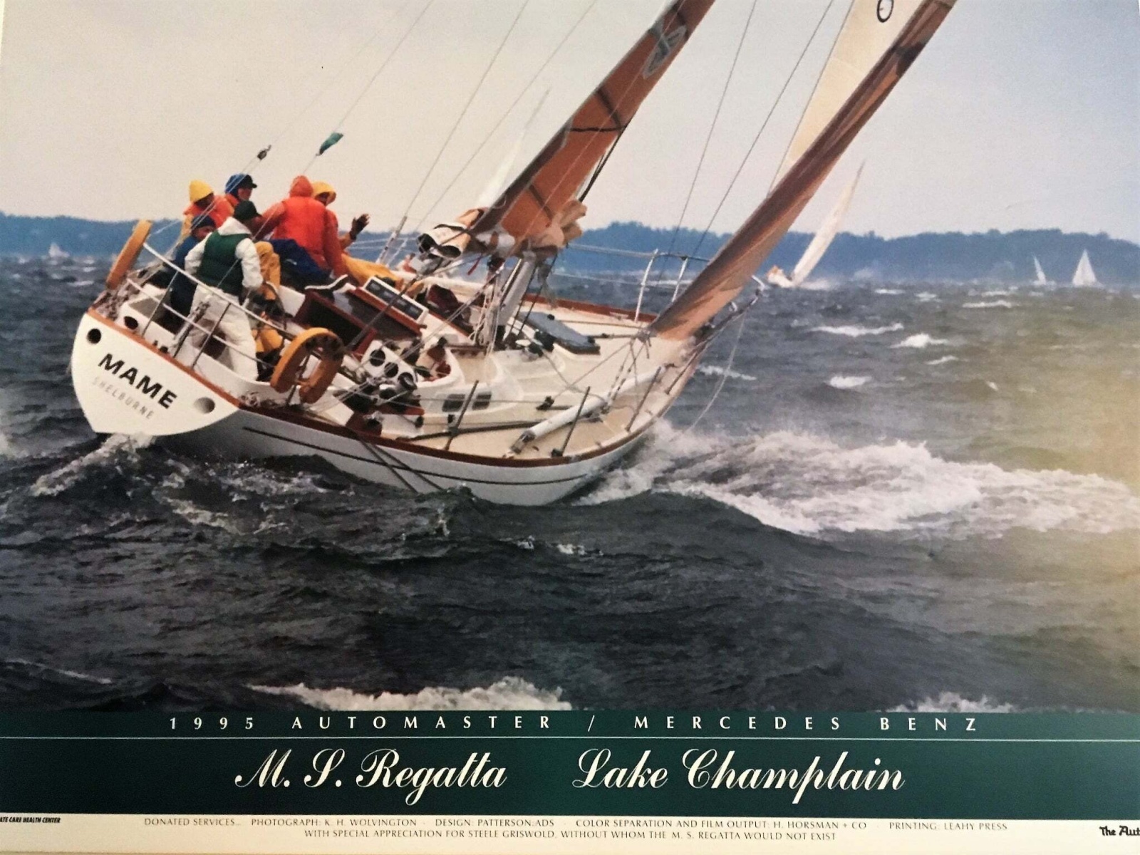 Mame on Lake Champlain