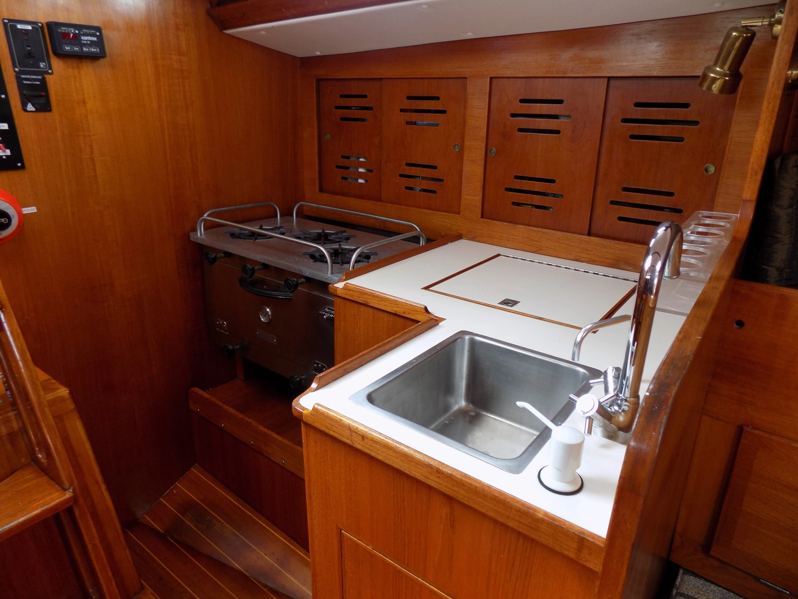 Galley view from midships