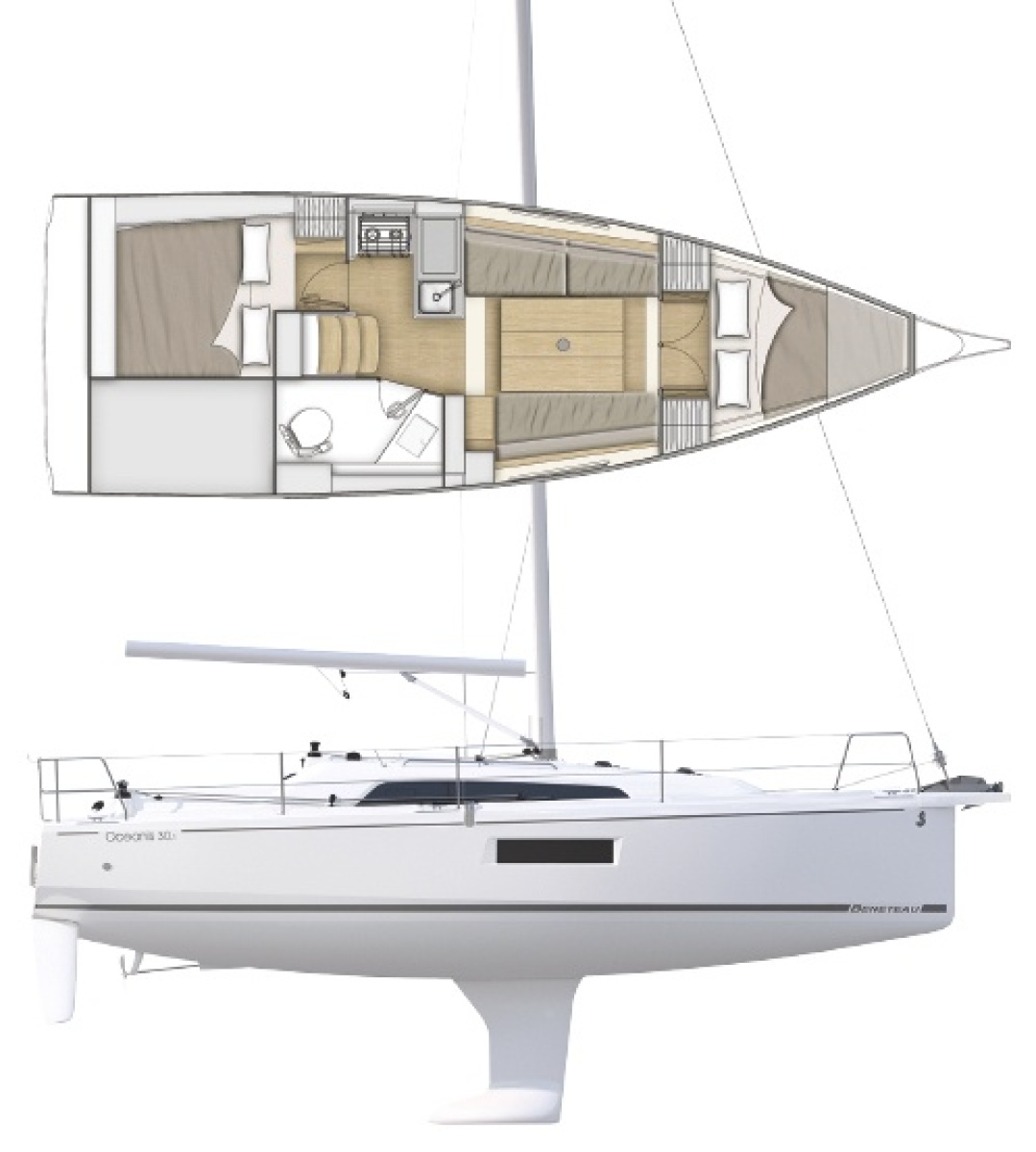 30' 2020 Beneteau 30.1