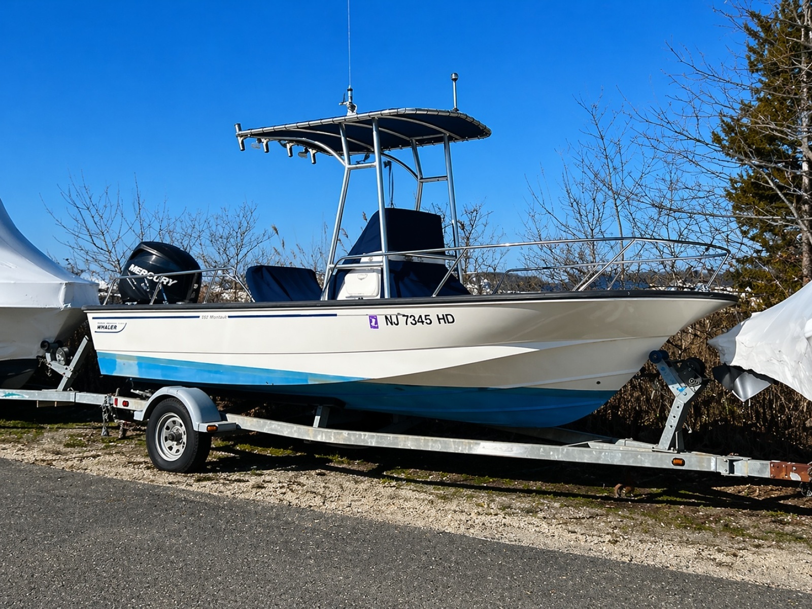 19ft Boston Whaler Yacht For Sale