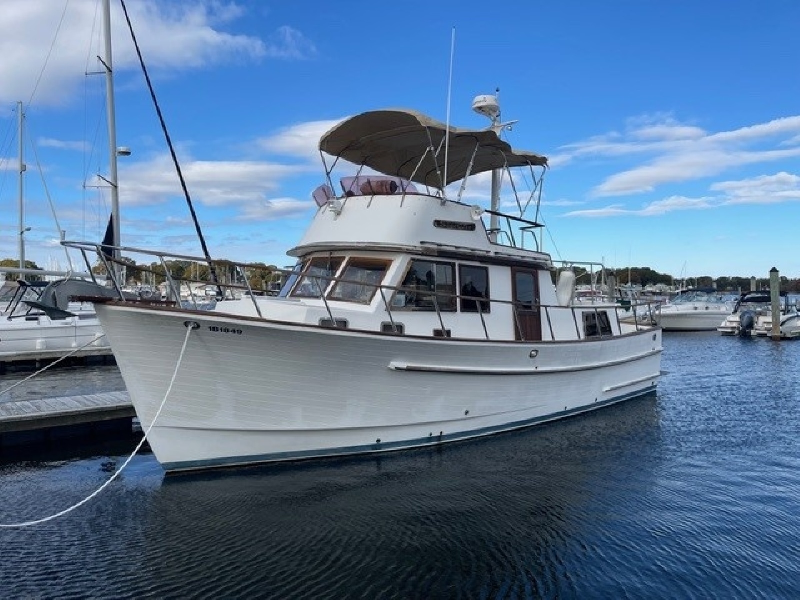 1988 Monk 36 Trawler