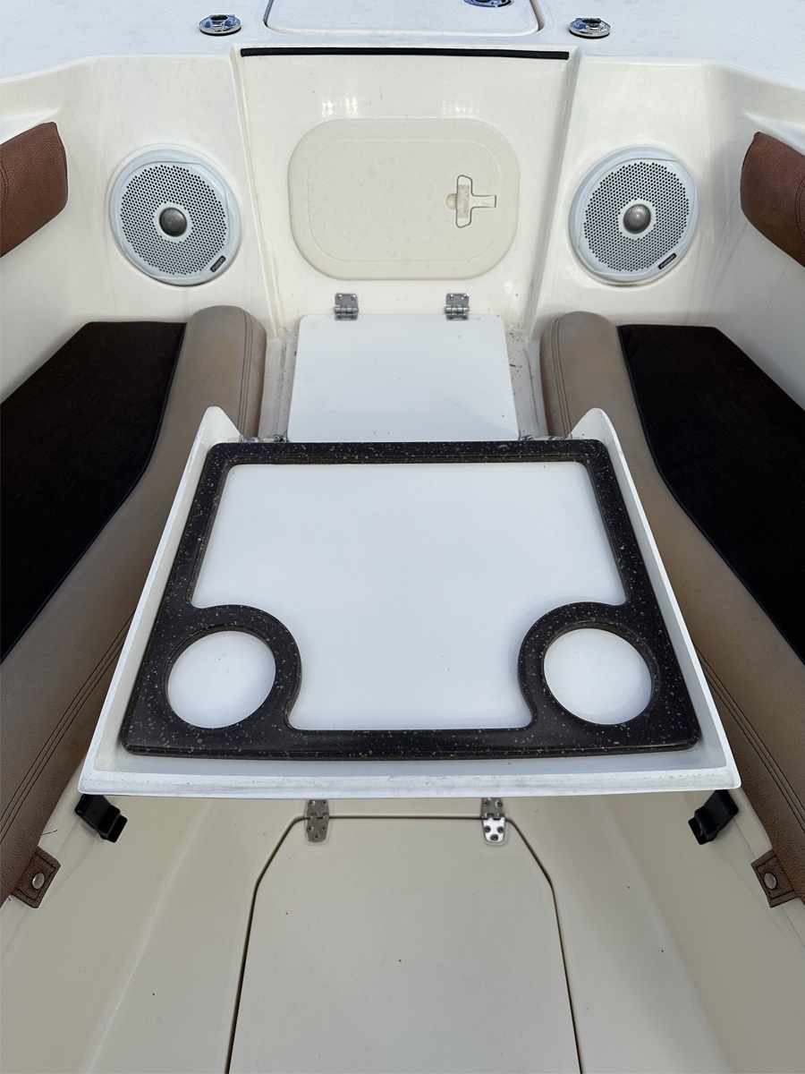Bow Fold-Down Tray Table