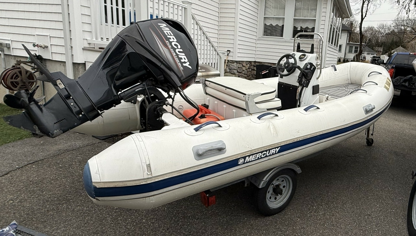 13ft Mercury Inflatables Yacht For Sale