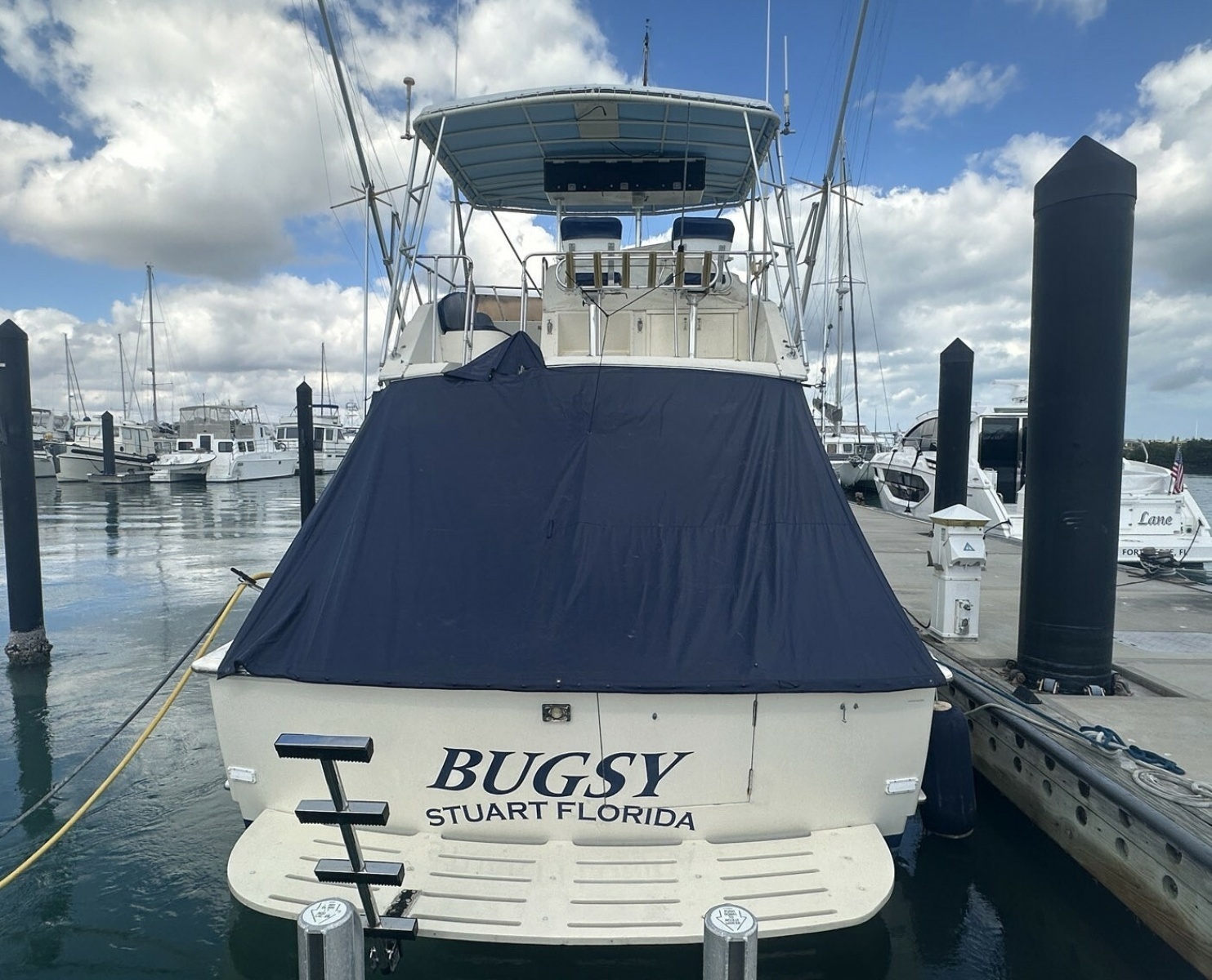 Bugsy 43ft Hatteras Yacht For Sale