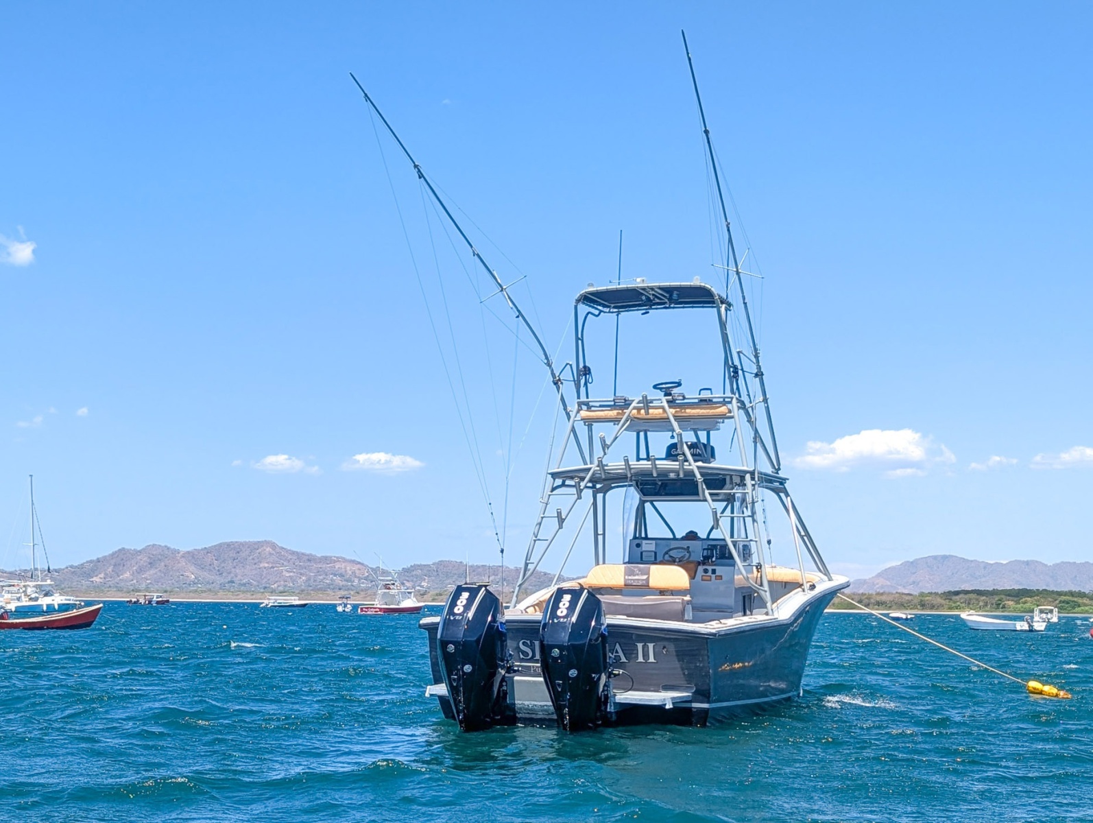 34' 1995 Ocean Master 34