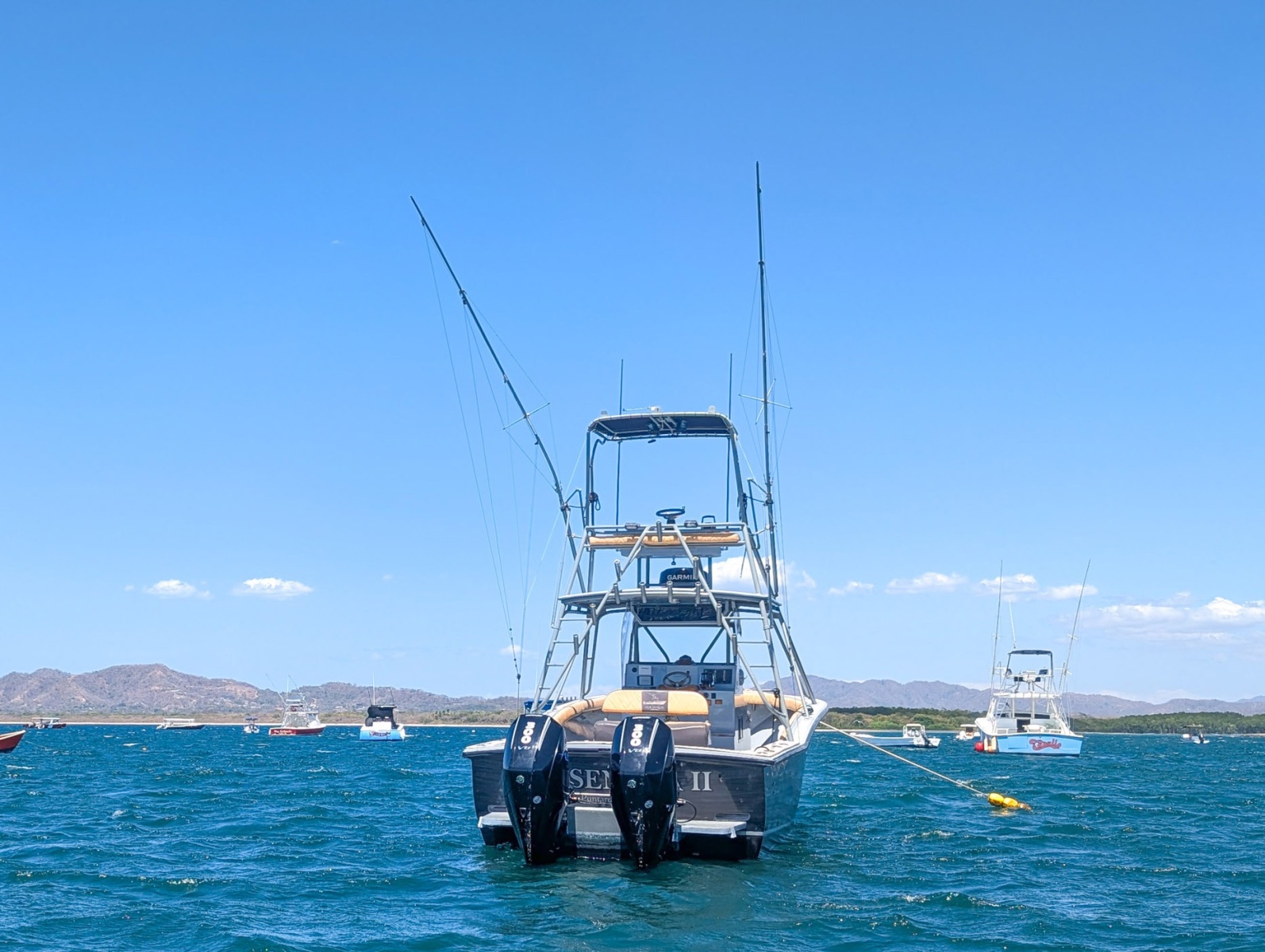 34' 1995 Ocean Master 34