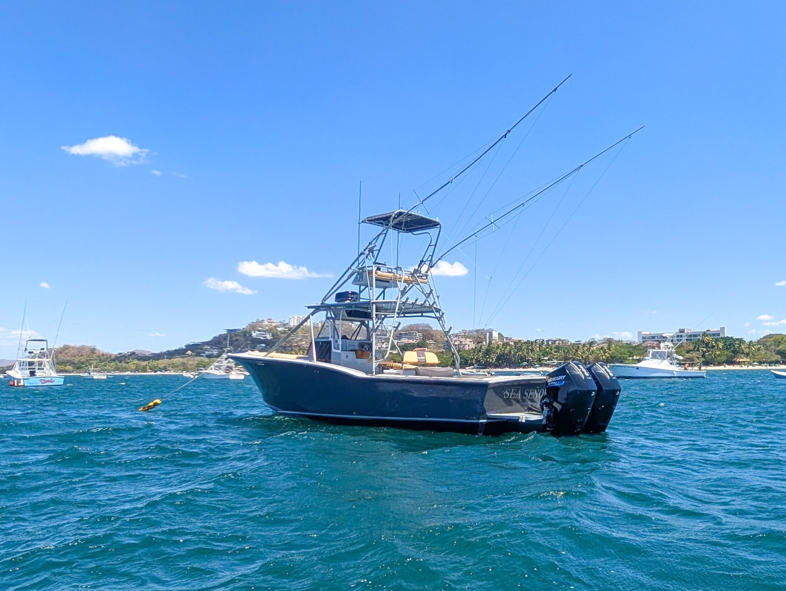 34' 1995 Ocean Master 34