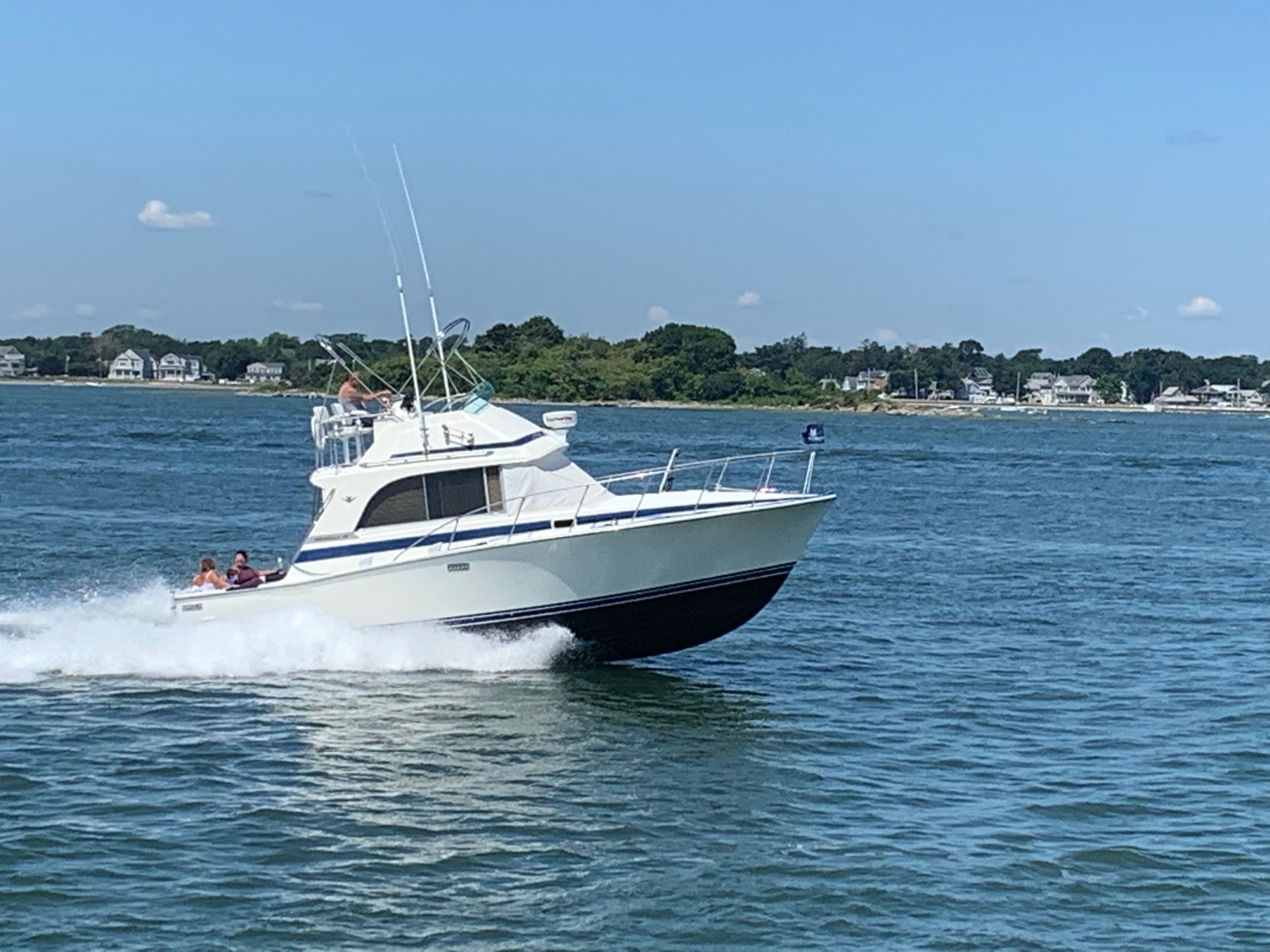 33' 1985 Bertram Flybridge Cruiser