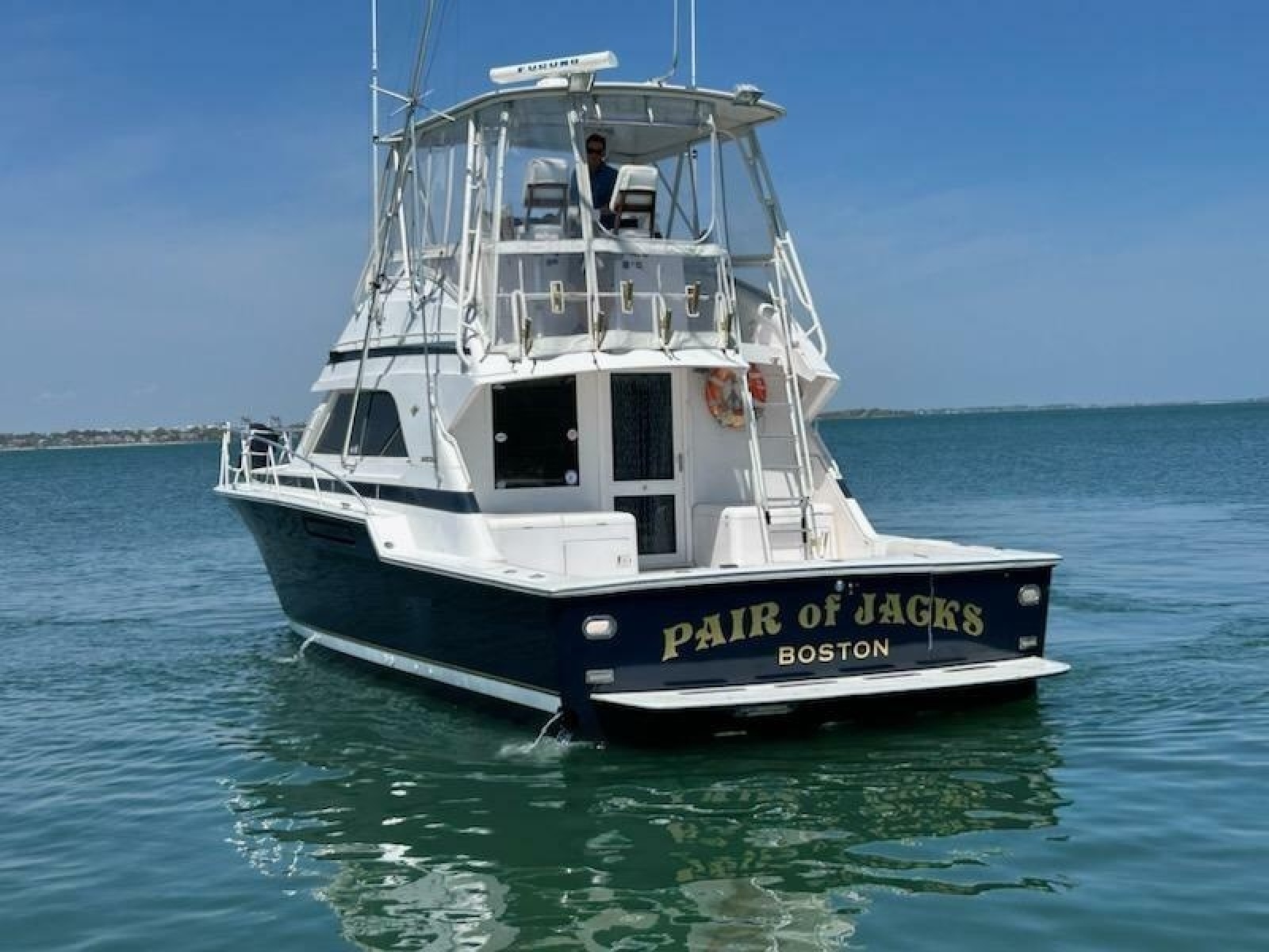 Pair of Jacks 43ft Bertram Yacht For Sale