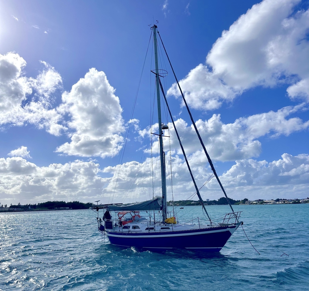 Electric Passage 42ft Tayana Yacht For Sale