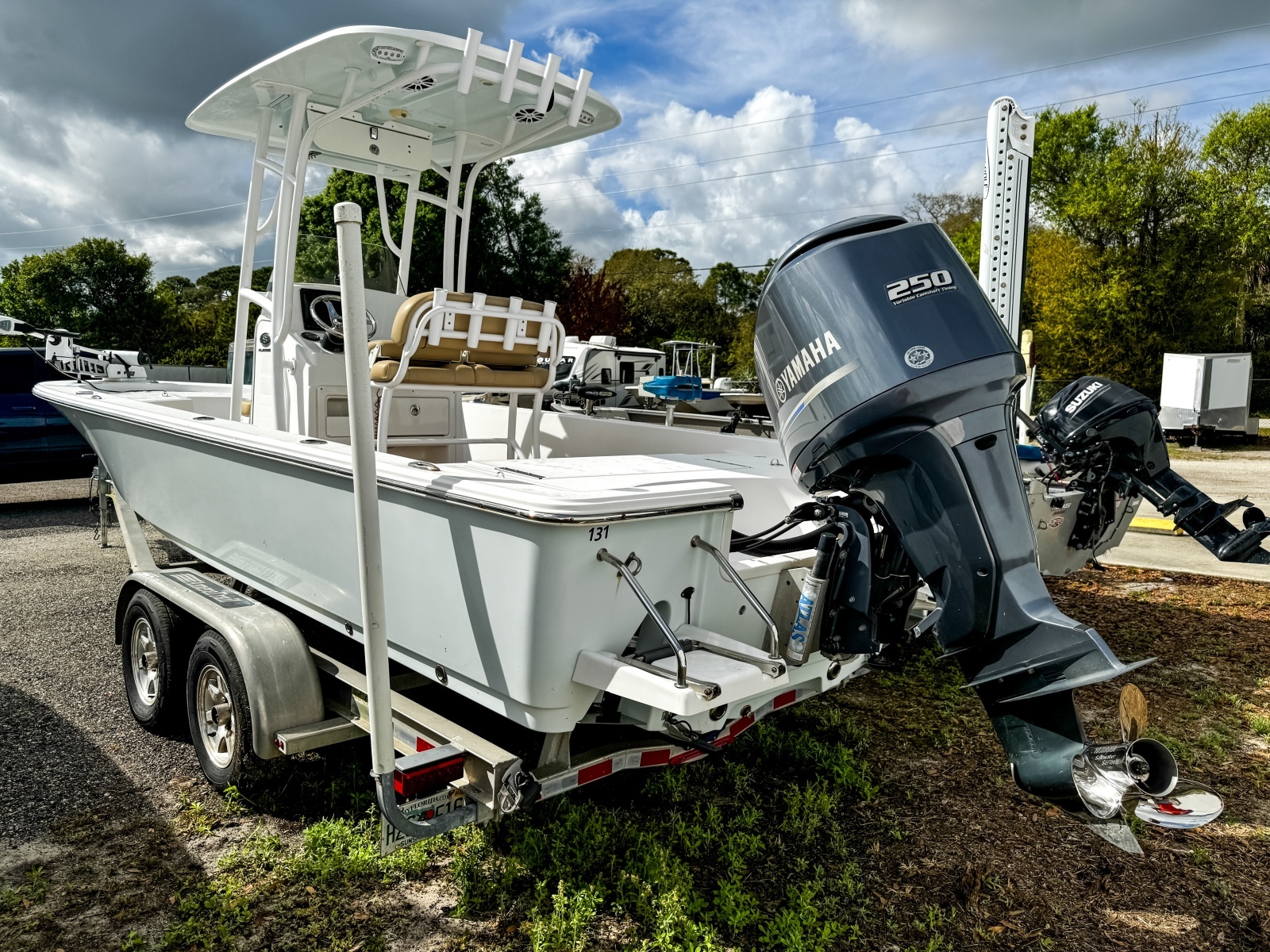 2014 Sportsman Masters 247 Bay Boat