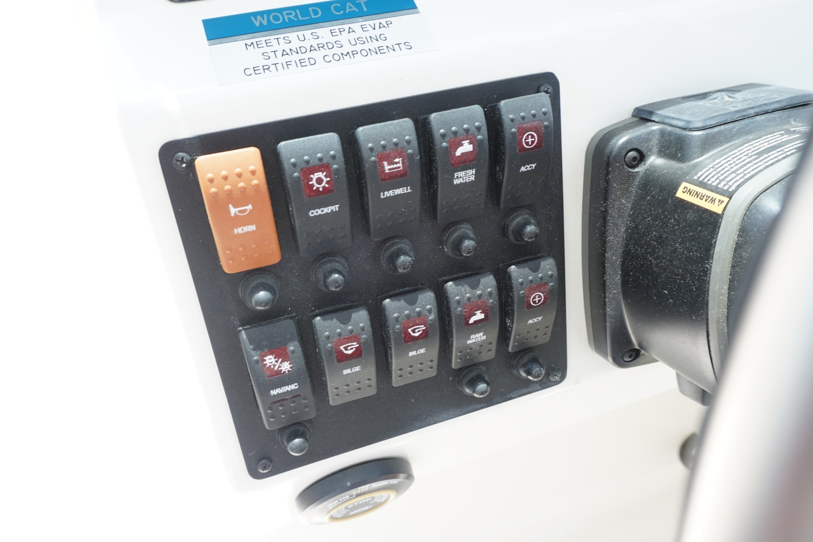 2024 23 World Cat 230 DC Rocker Switches