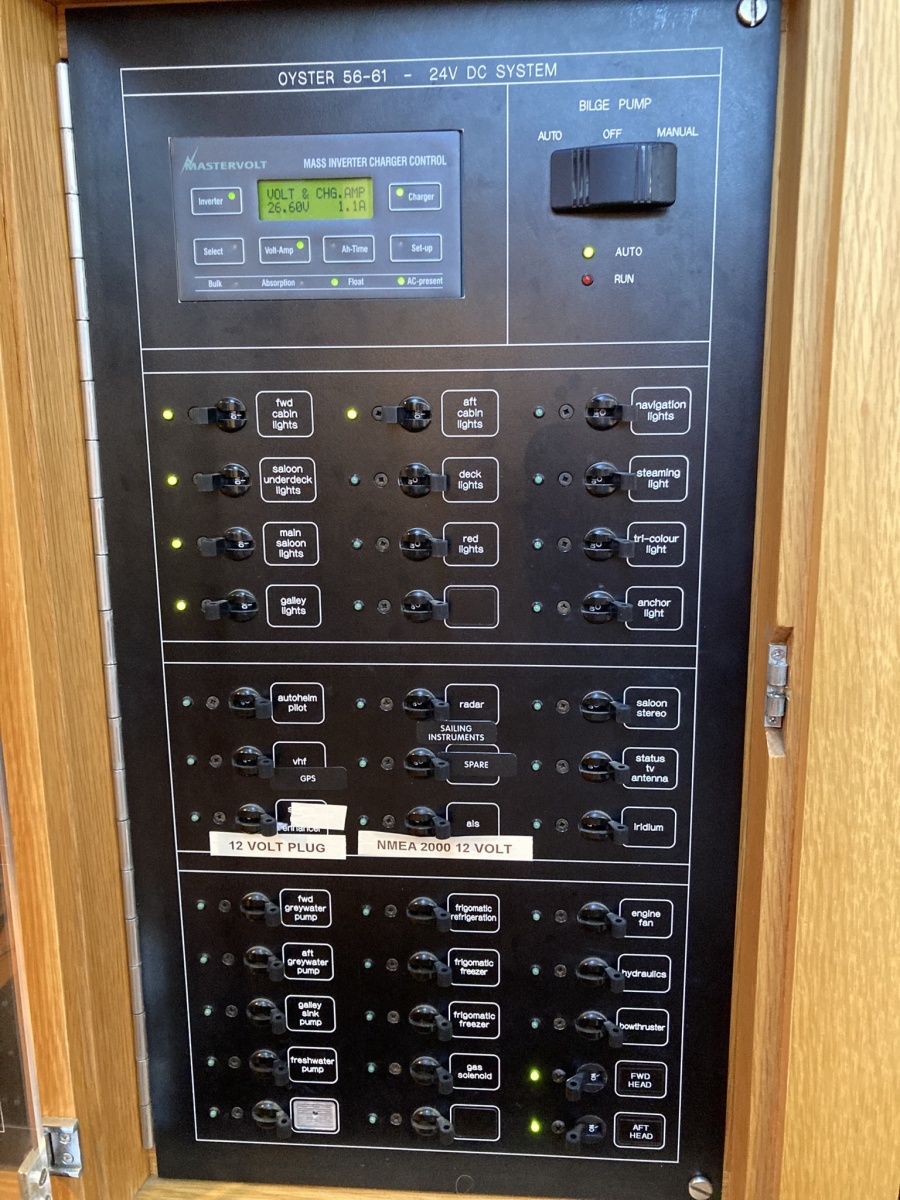 2008 Oyster 56 Deck Saloon