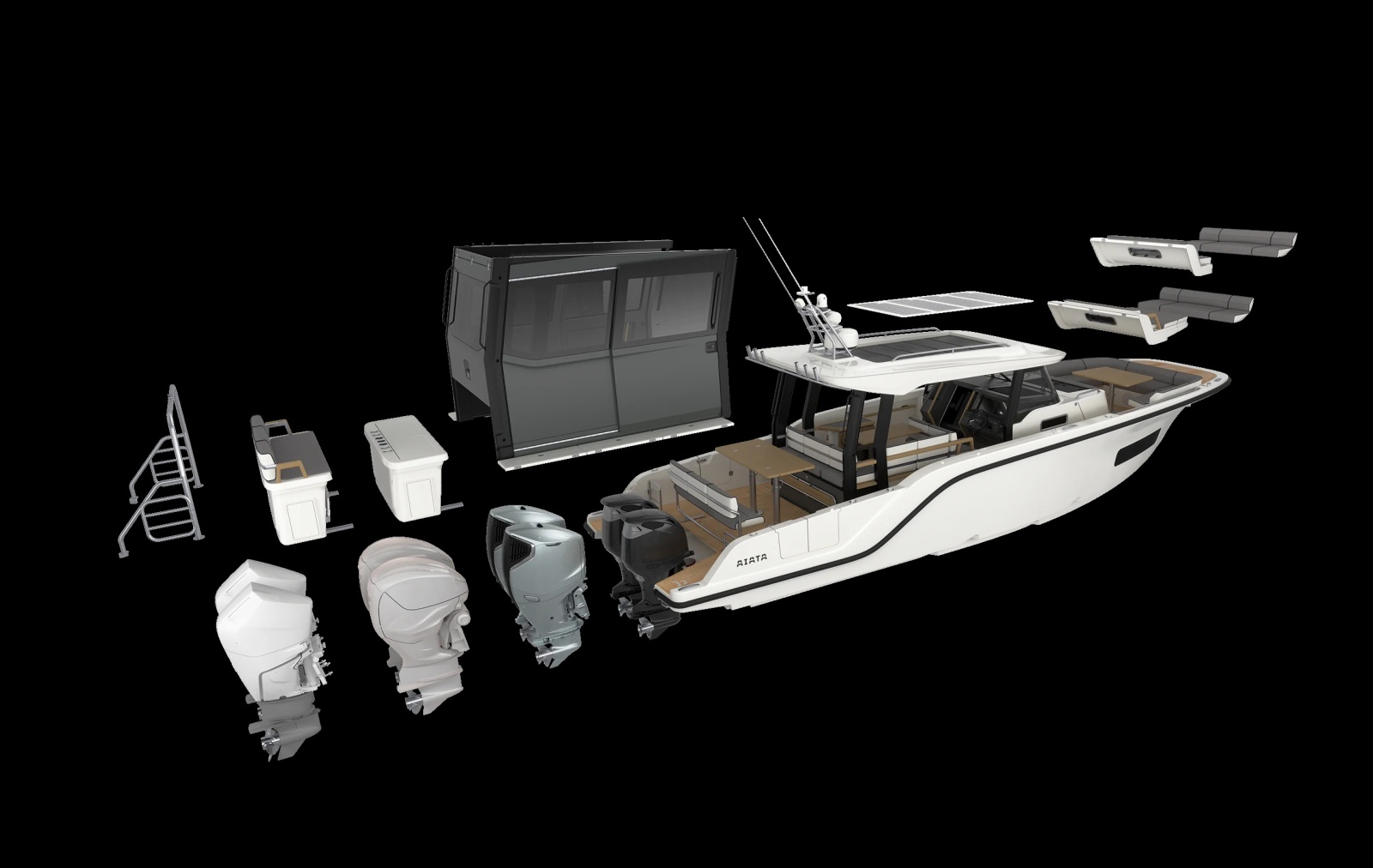 38' 2026 Other AIATA Wayfinder 38 Cabin