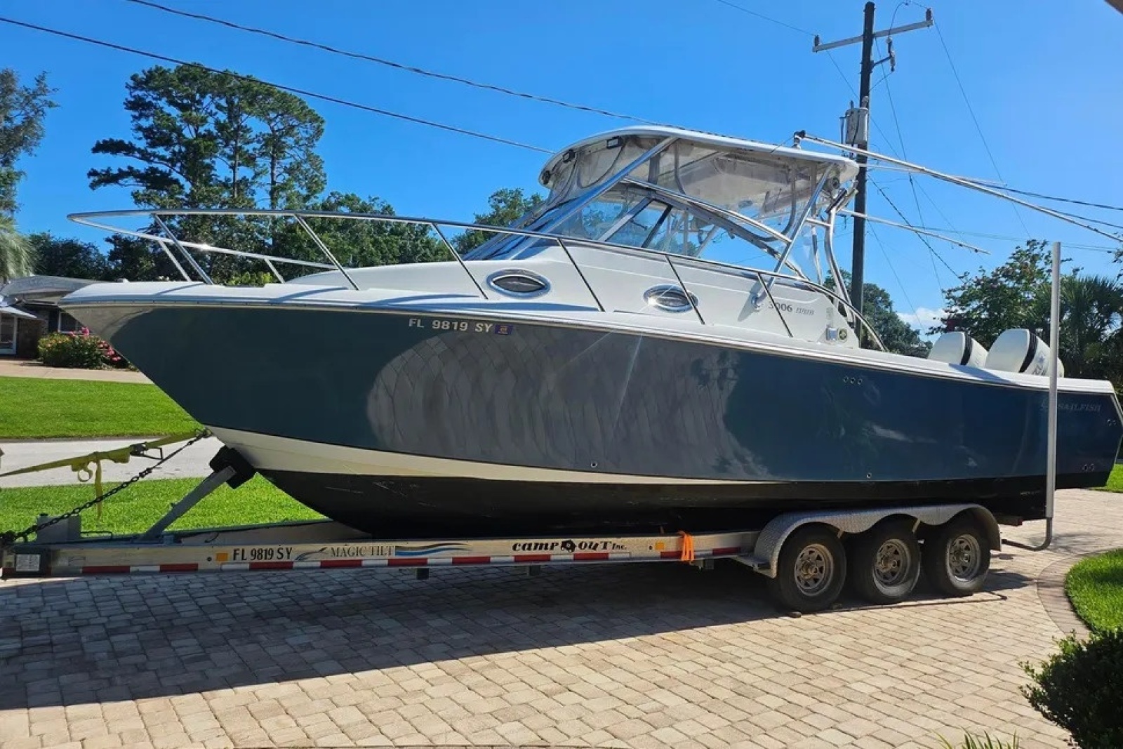 30ft Sailfish Yacht For Sale