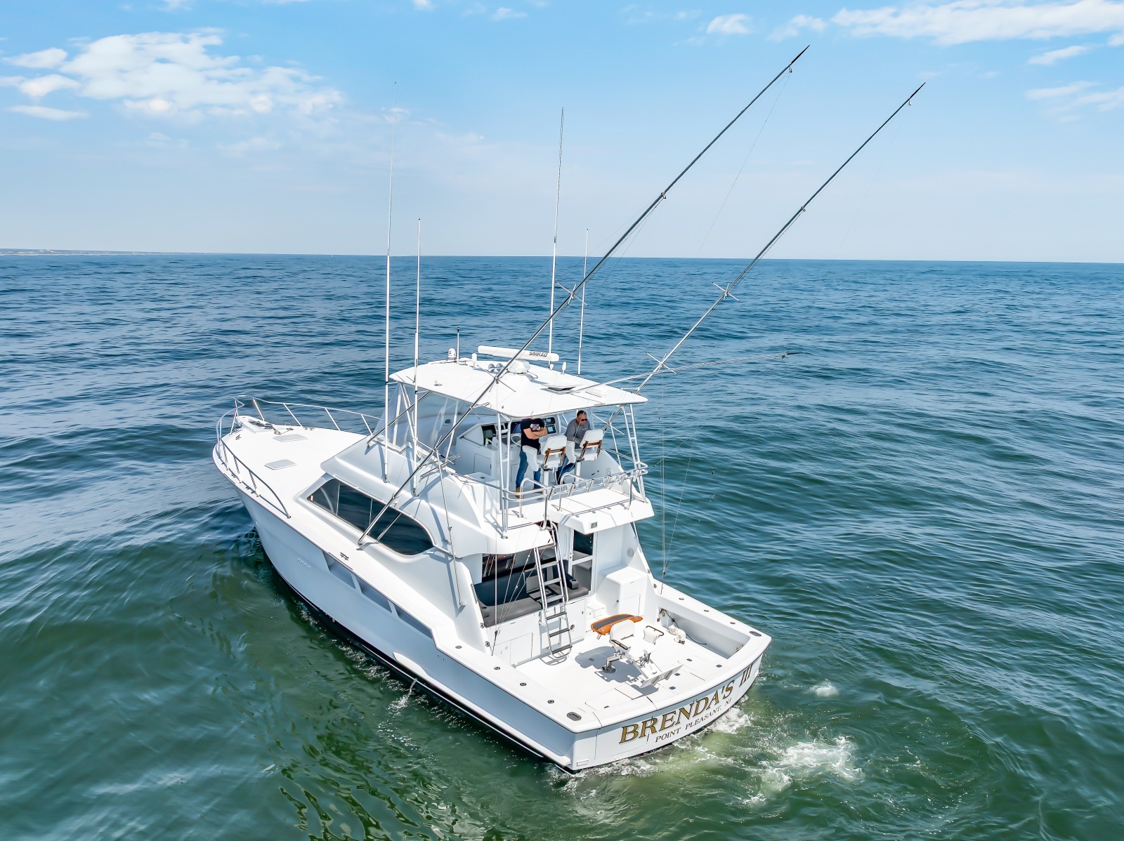 Brenda s III 55ft Hatteras Yacht For Sale