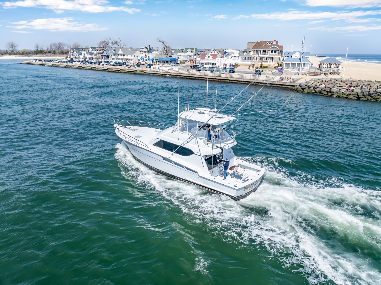 Brenda s III 55ft Hatteras Yacht For Sale