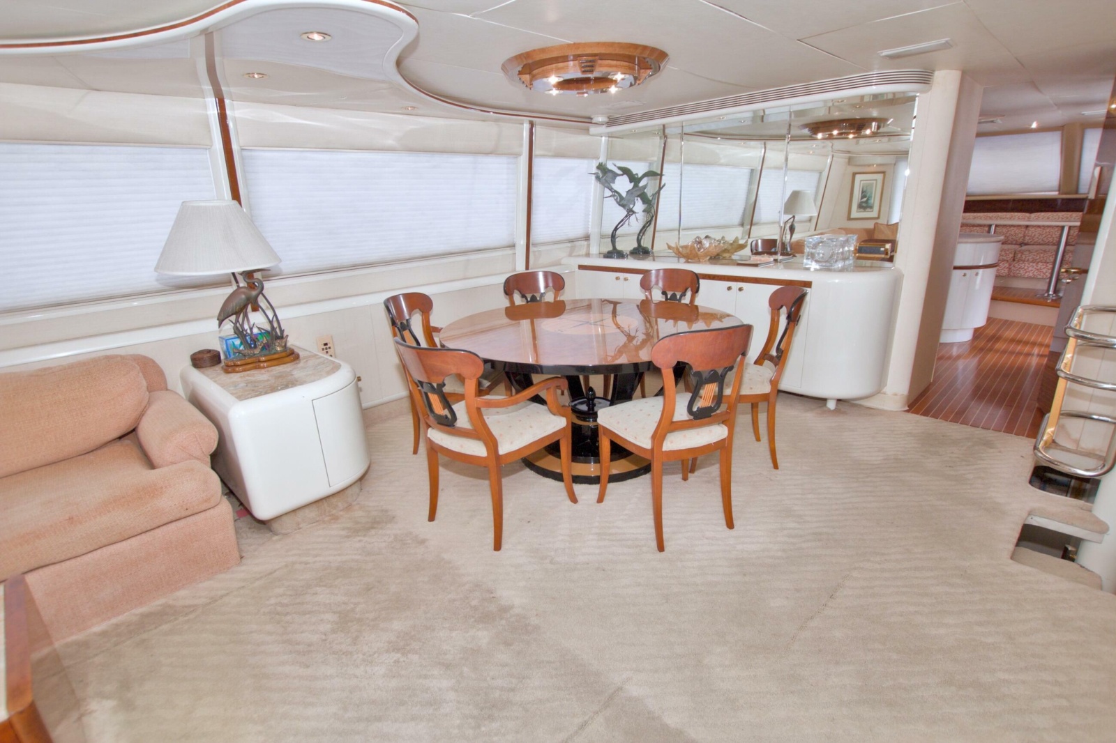 1998 Lazzara Yachts 76 Skylounge Grand Salon