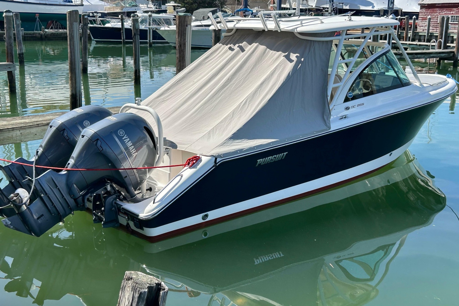 26' 2016 Pursuit DC 265 Dual Console