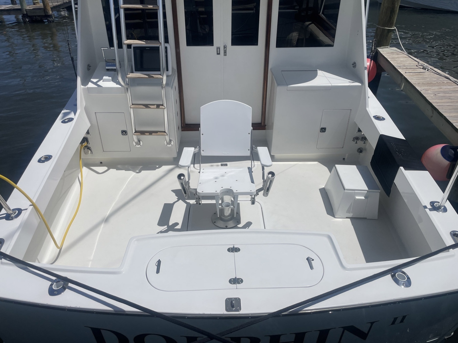 Dolphin II 34ft Hatteras Yacht For Sale