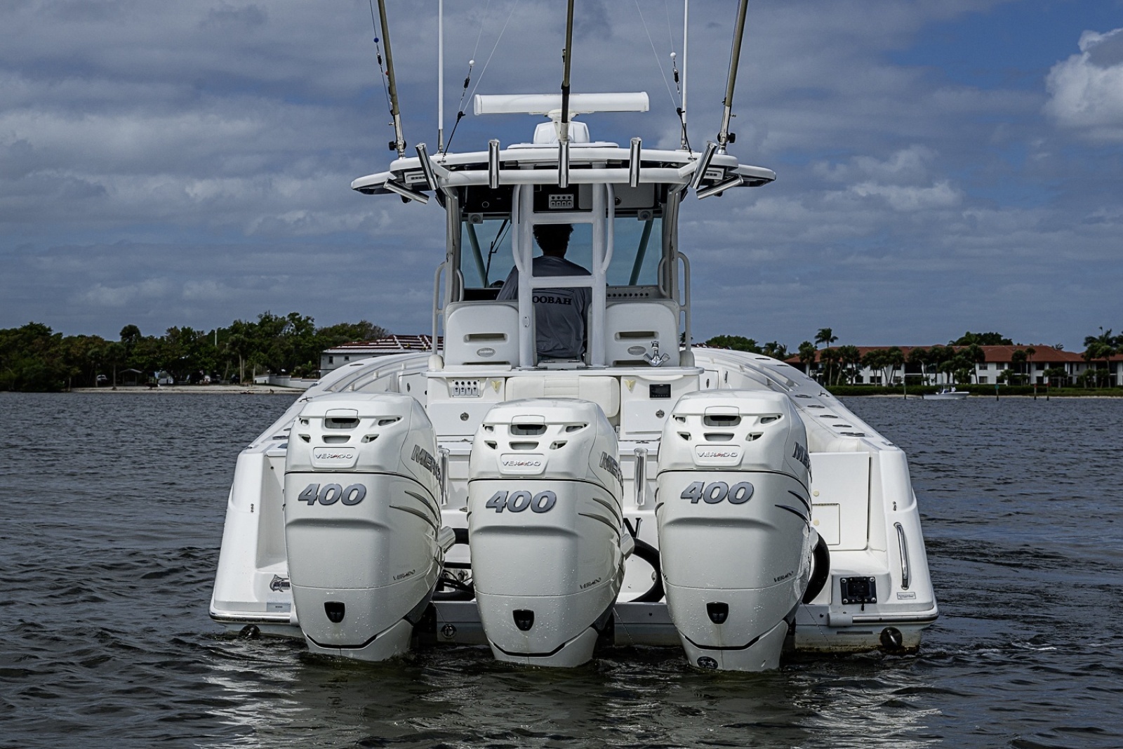 HEY MAN Repowered 2022 3 x 400hp Merc  w Joystick 35ft Everglades Yacht For Sale