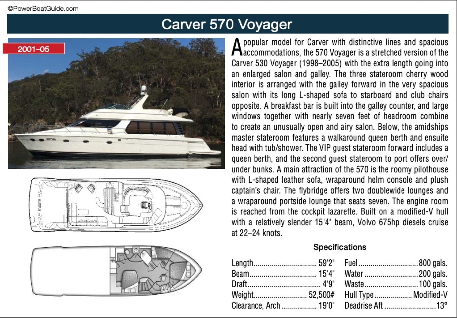 59ft Carver Yacht For Sale