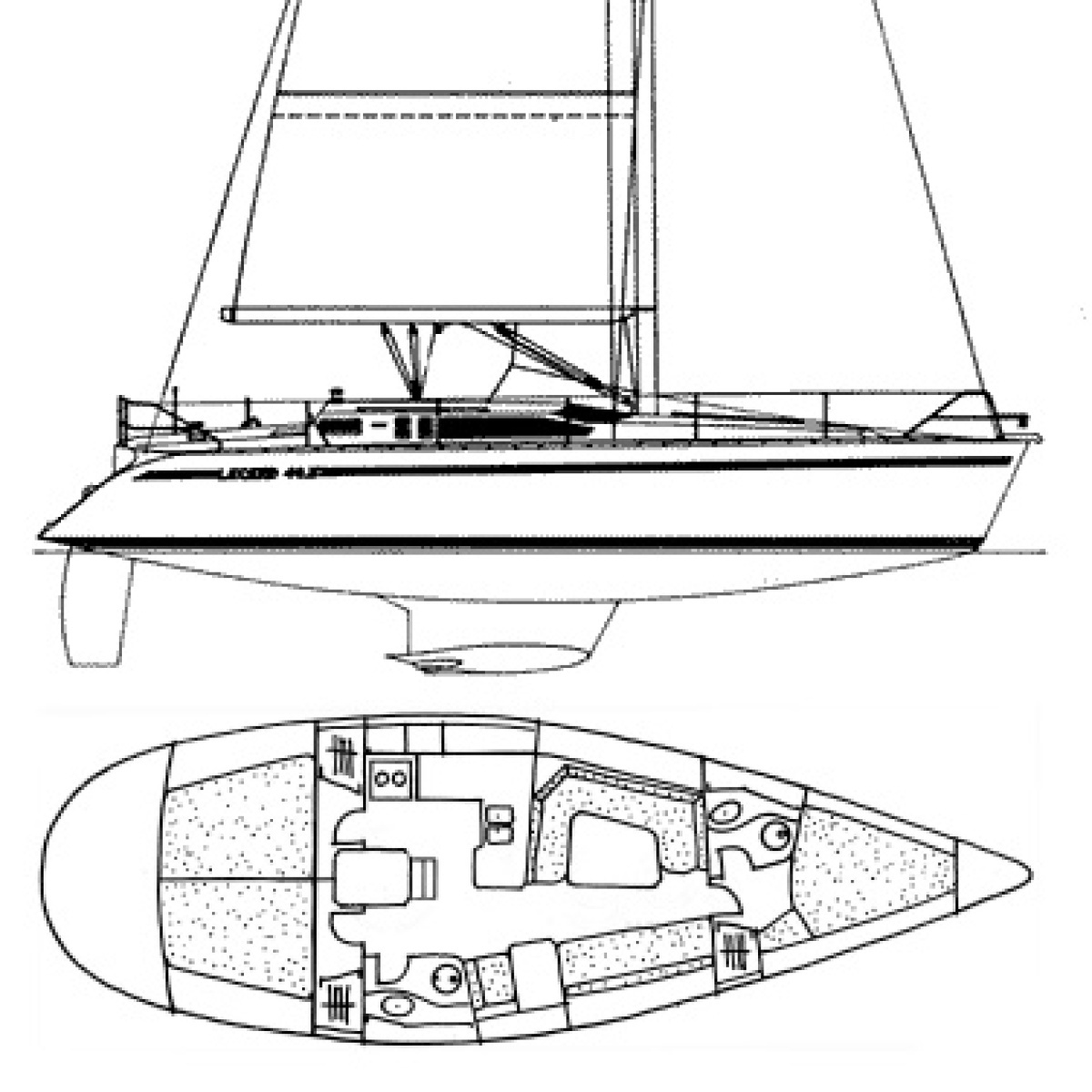 40ft Hunter Yacht For Sale