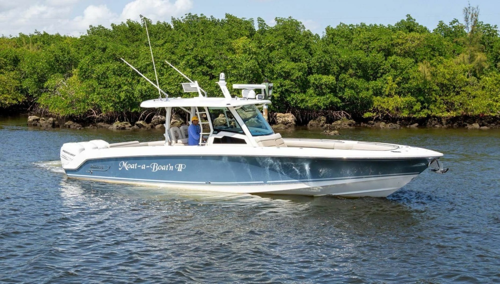 Moat A Boatin 38ft Boston Whaler Yacht For Sale