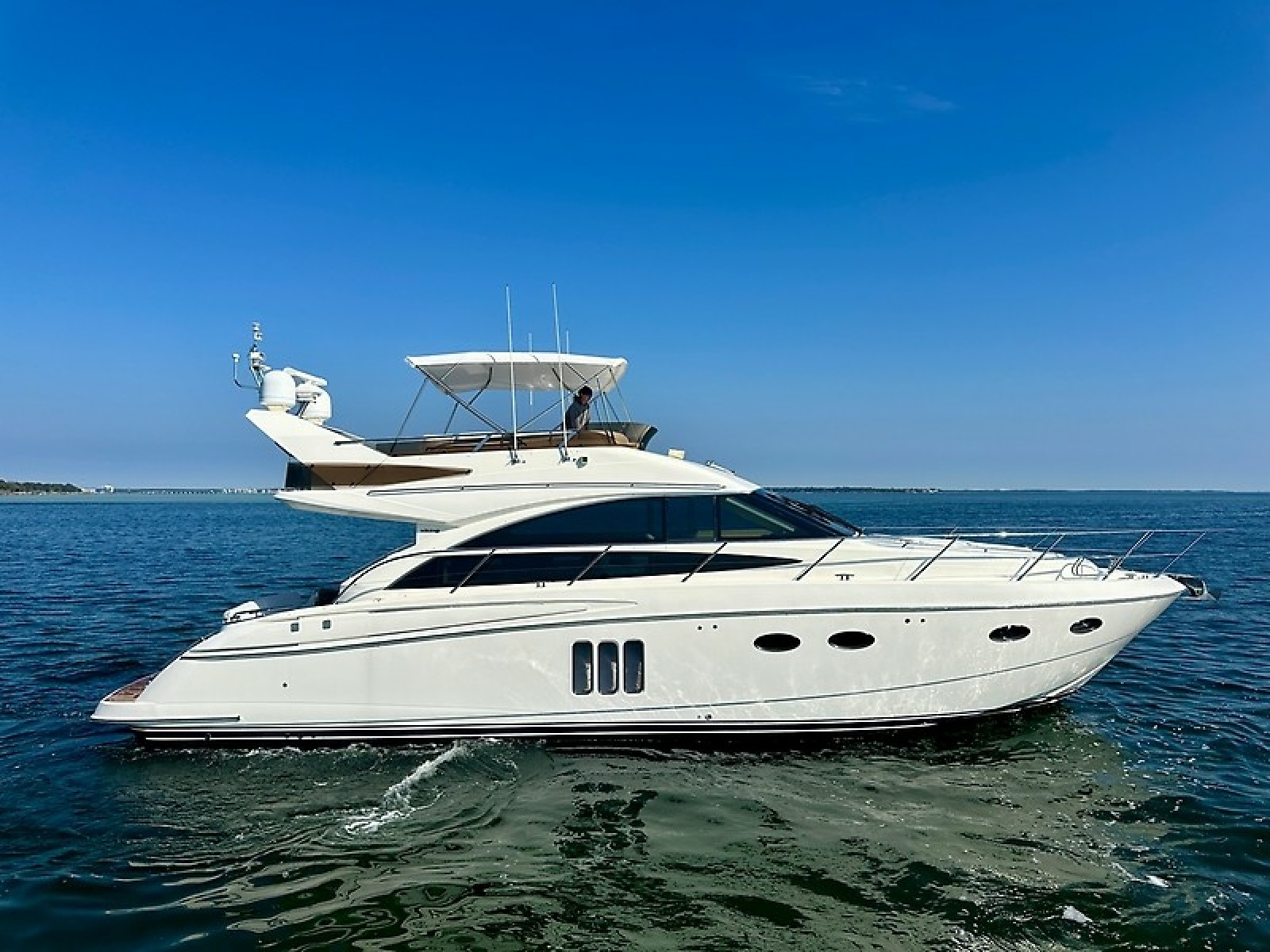 ADIOS IV 54ft Princess Yacht For Sale