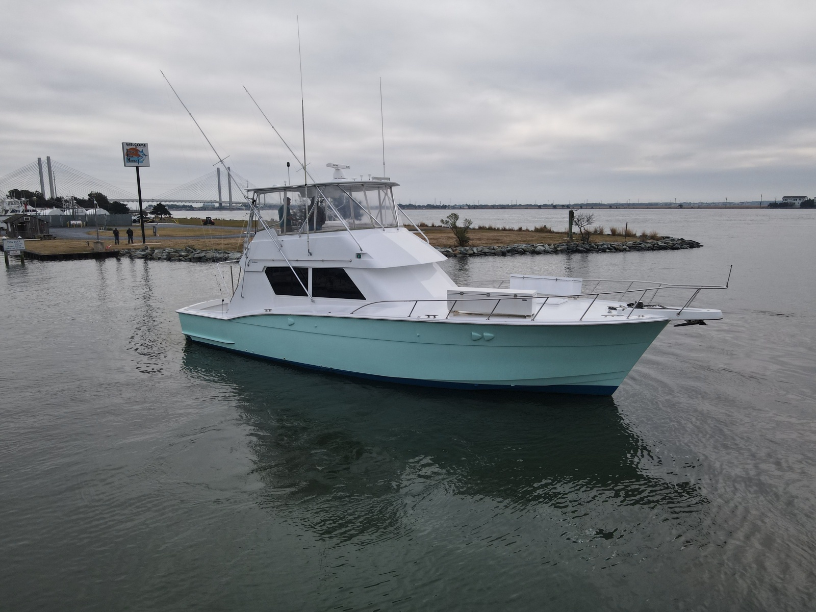 1989 Hatteras 52 Convertible