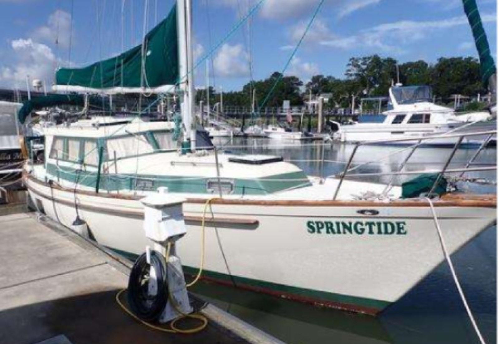 Springtide 37ft Pearson Yacht For Sale