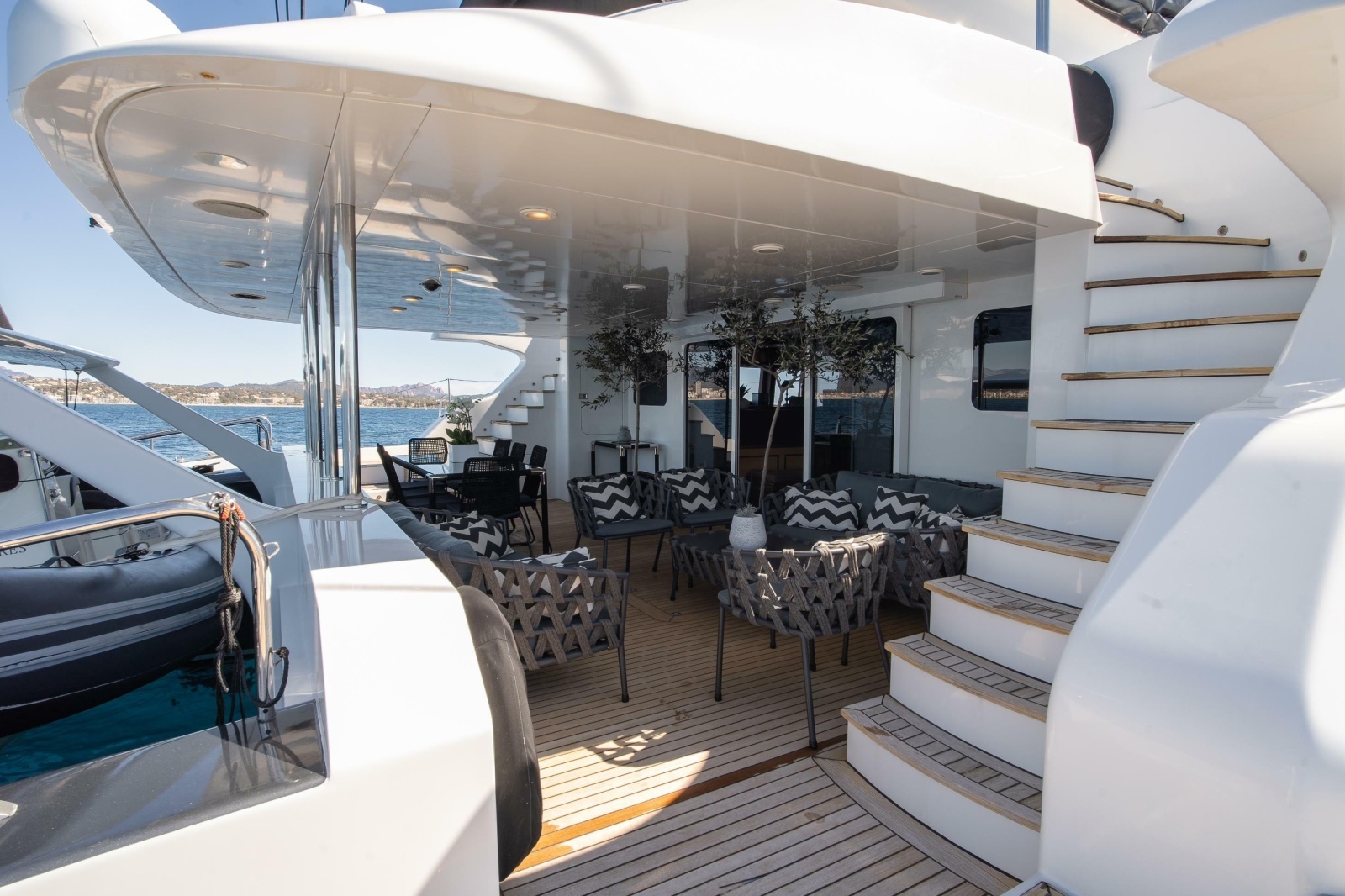 Aft Deck Looking To Port