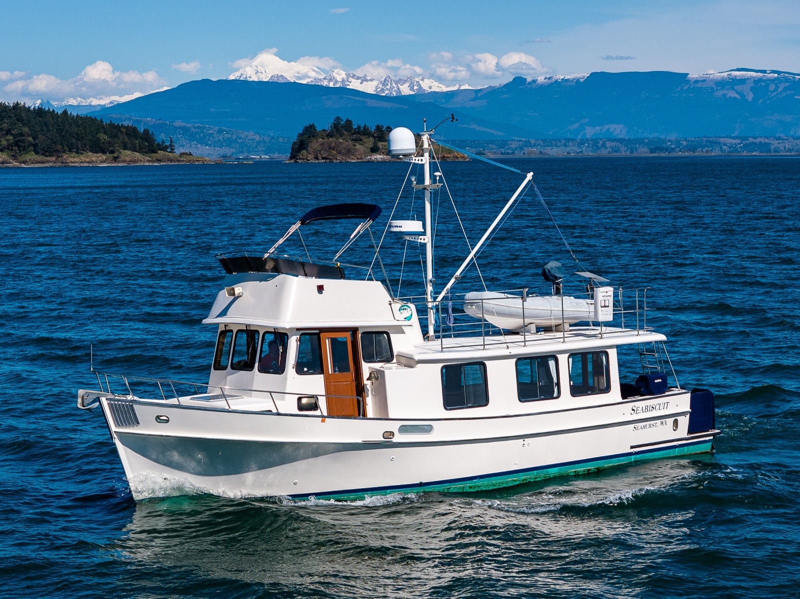 Seabiscuit 40ft Pacific Trawler Yacht For Sale