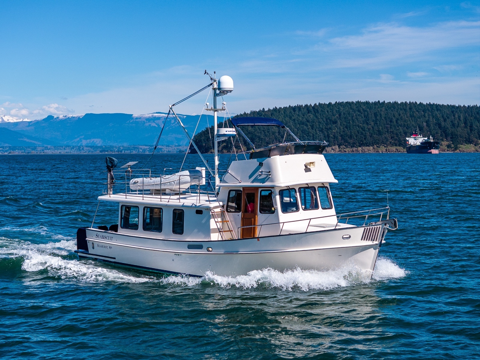 Seabiscuit 40ft Pacific Trawler Yacht For Sale