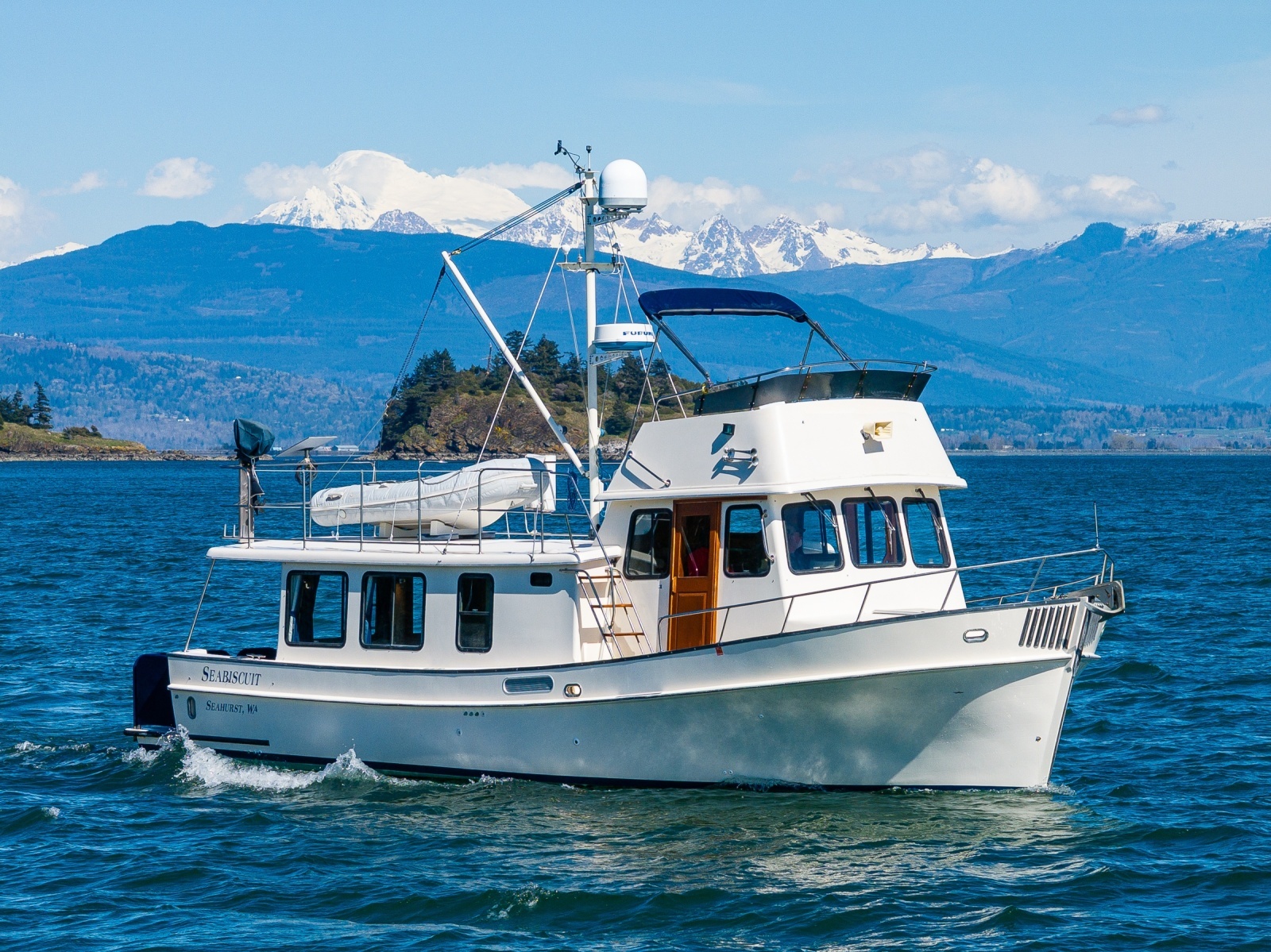Seabiscuit 40ft Pacific Trawler Yacht For Sale