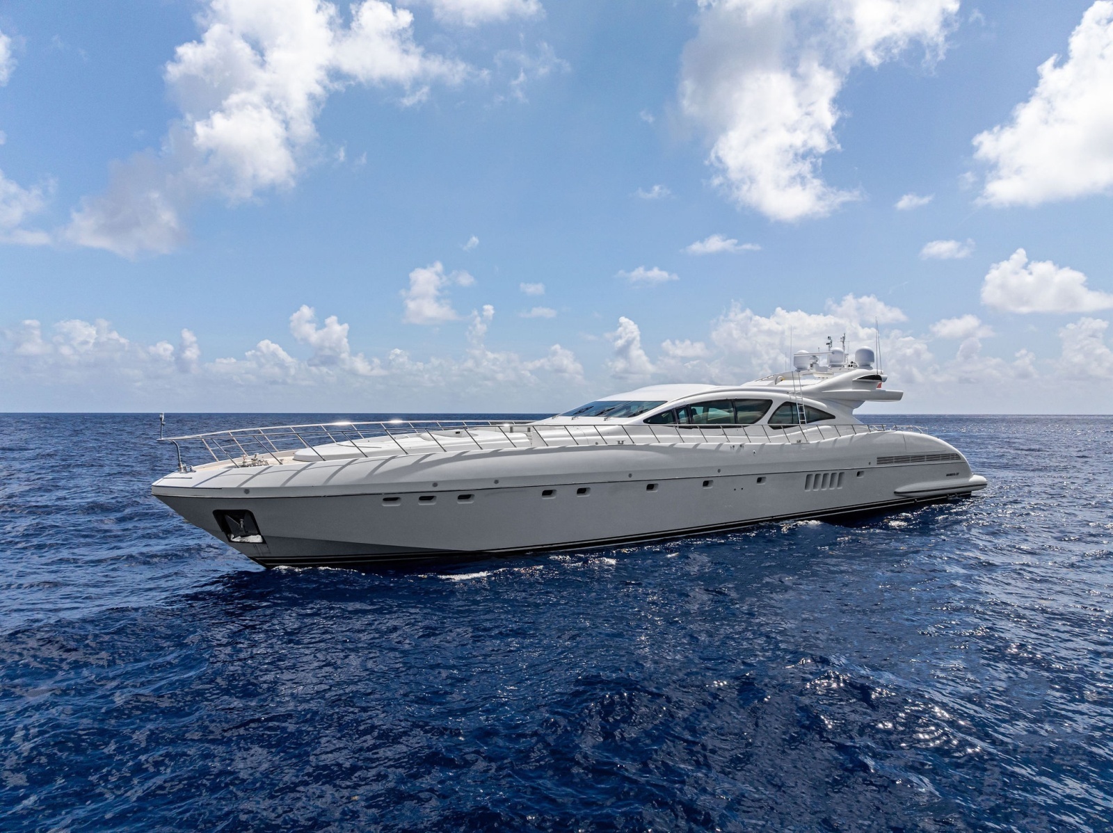 INCOGNITO 130ft Mangusta Yacht For Sale
